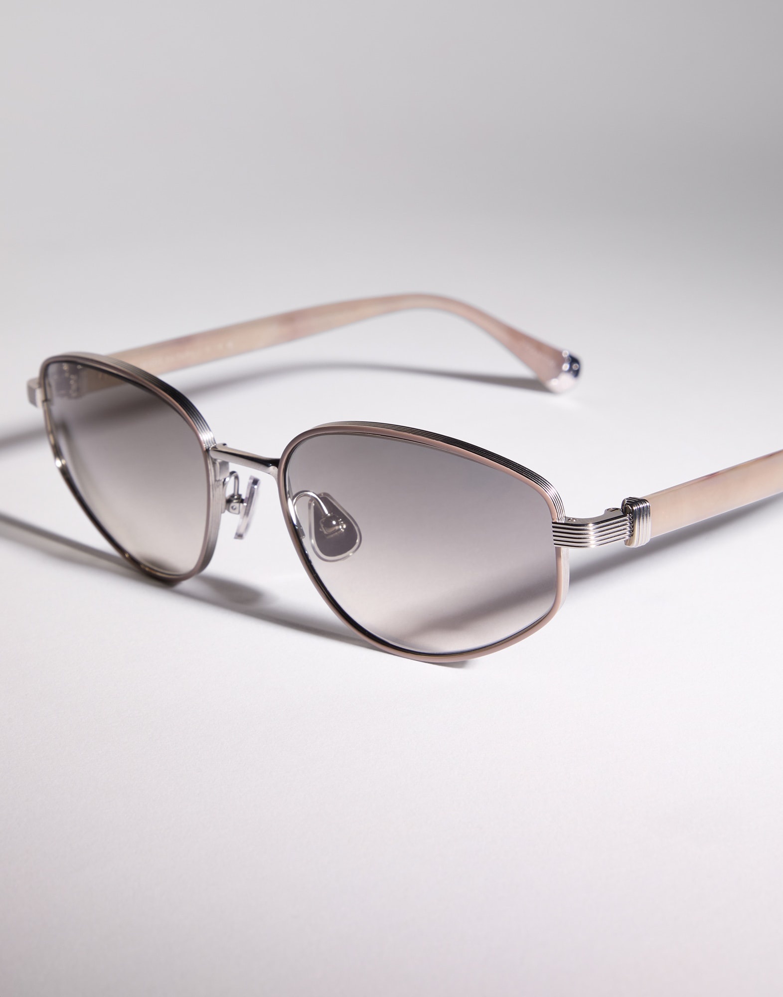 Geometric titanium sunglasses - 3