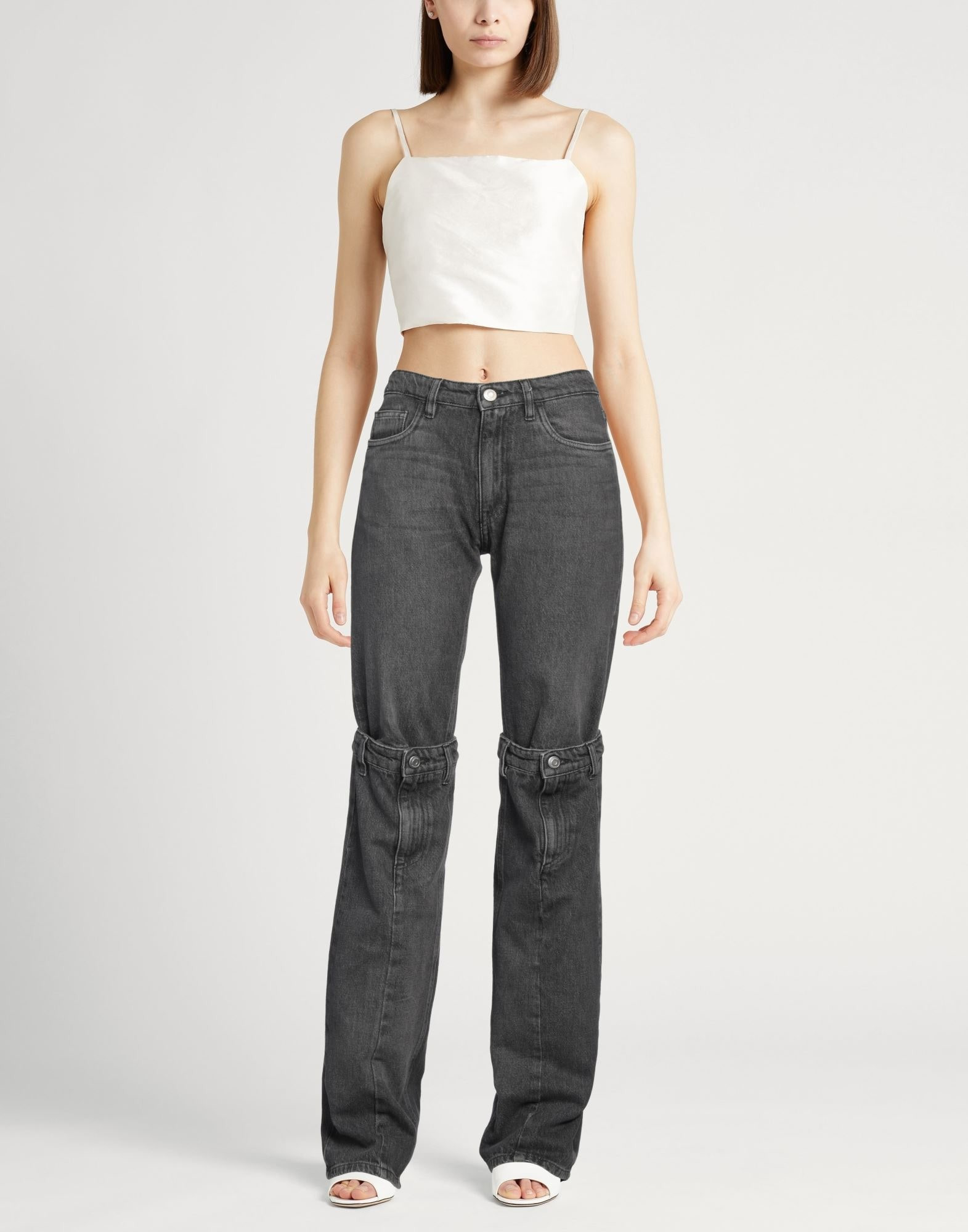 Black Women's Denim Pants - 2