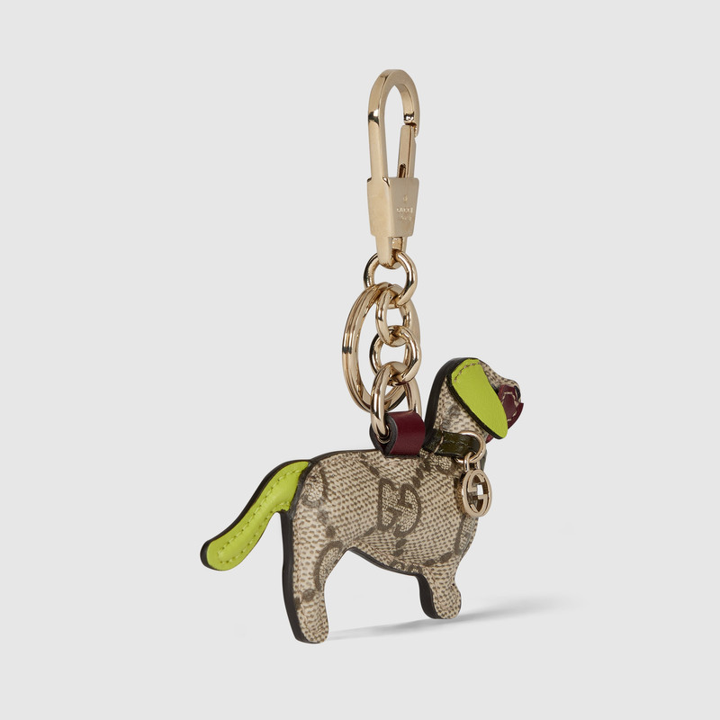GUCCI Dog-shaped bag charm outlook