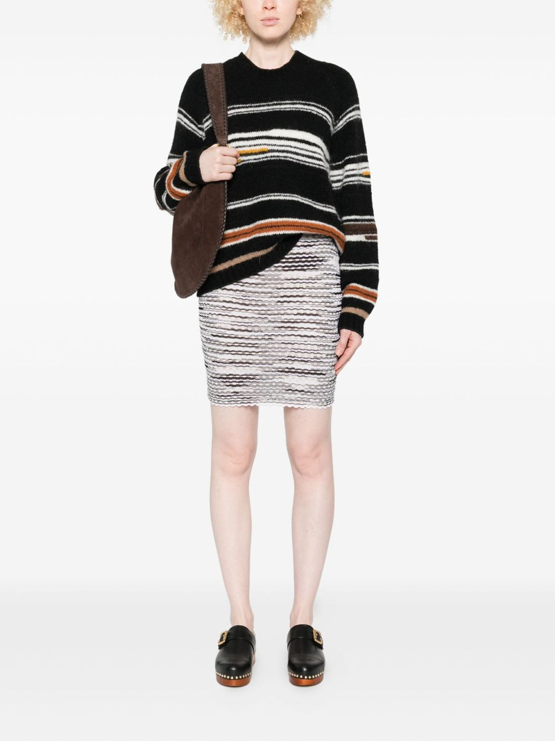 Missoni striped crew-neck sweater outlook