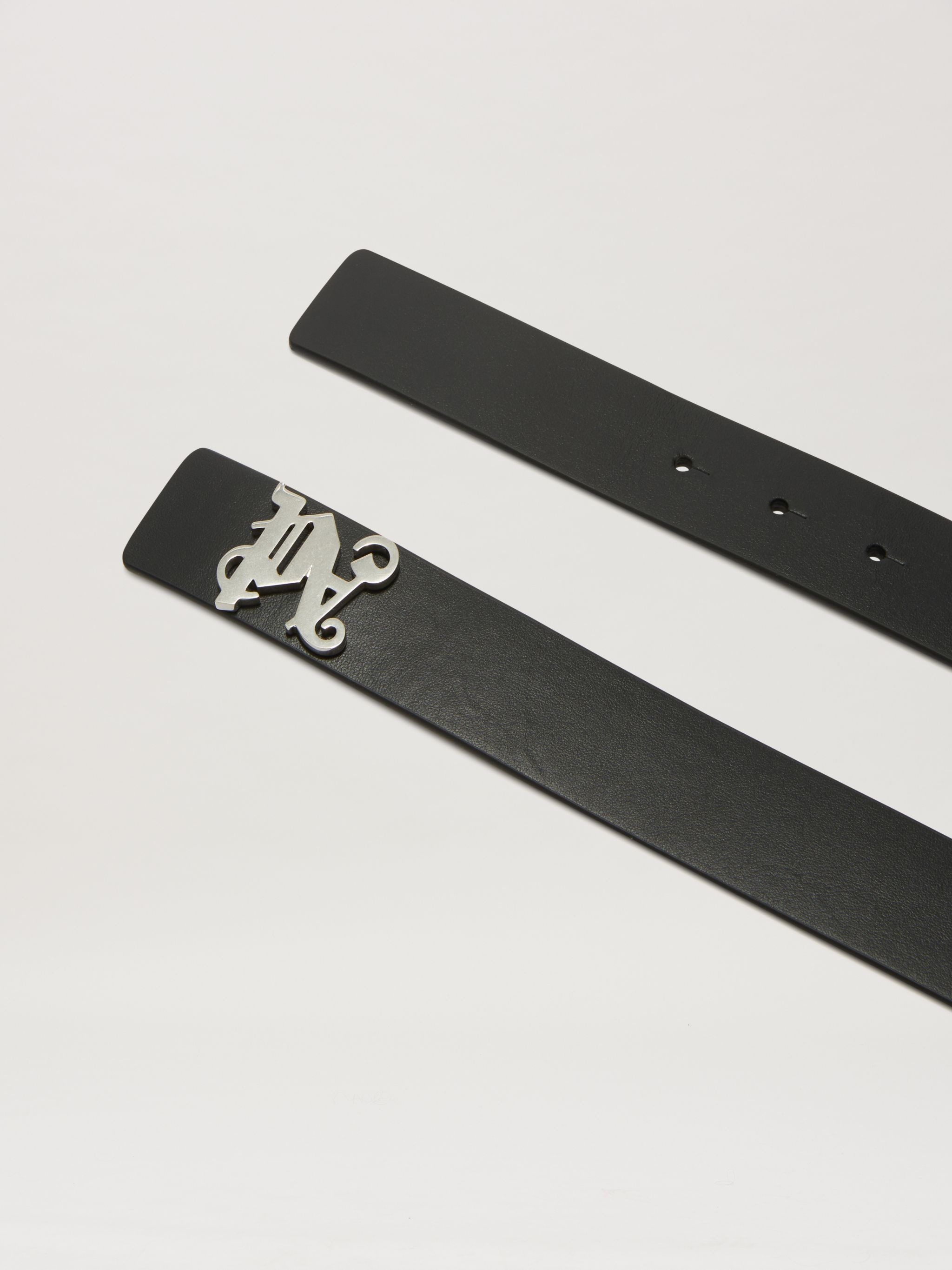 Leather Monogram Belt - 2