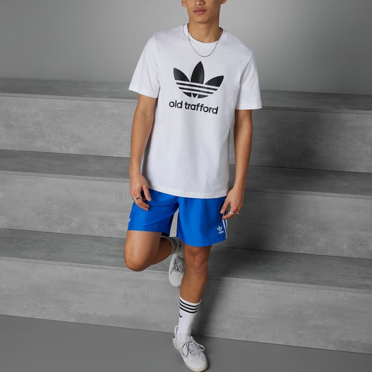 adidas originals Manchester United OG Trefoil T-Shirt 'White' IP5550 - 6