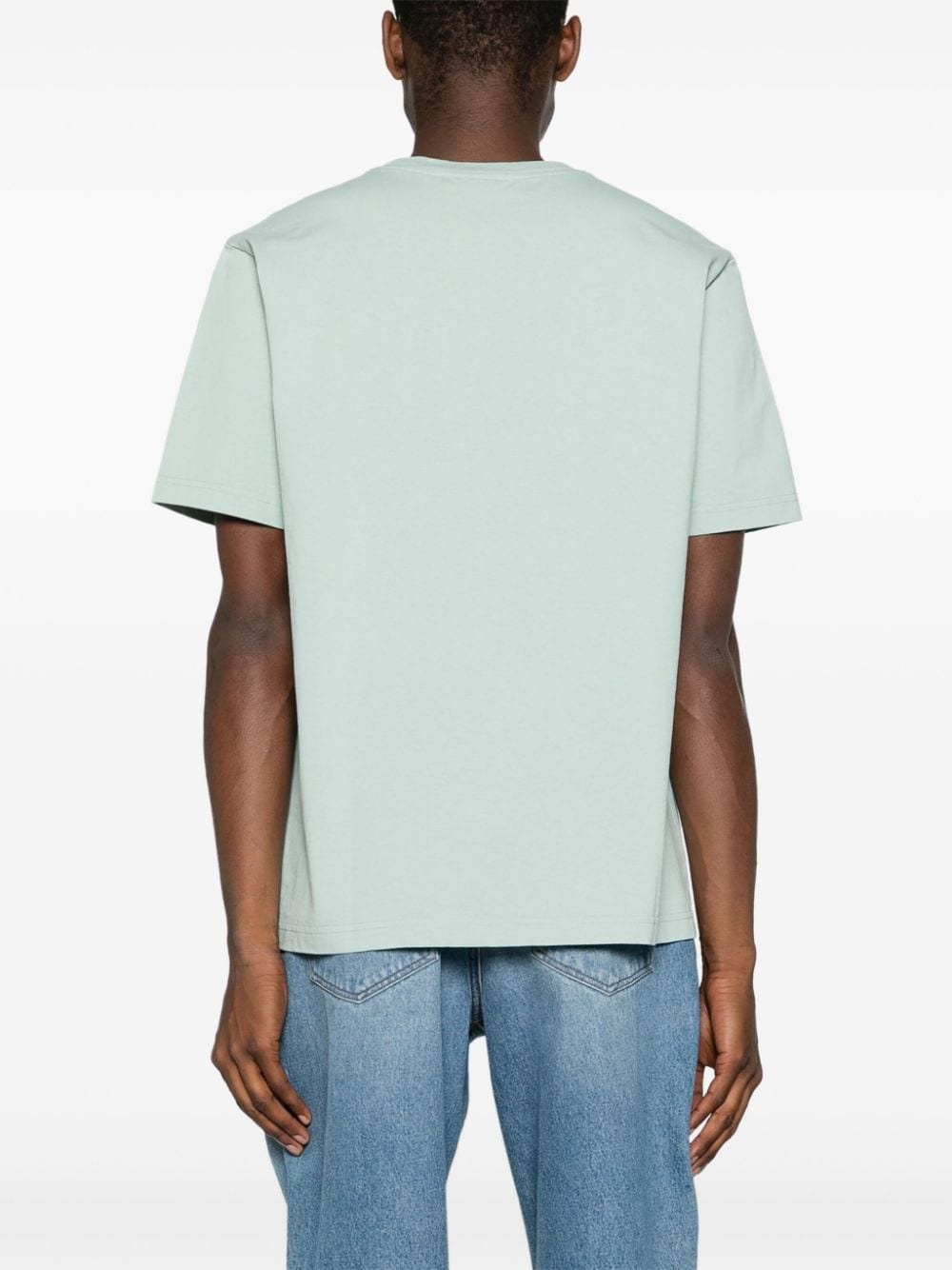 logo-appliqué cotton T-shirt - 4