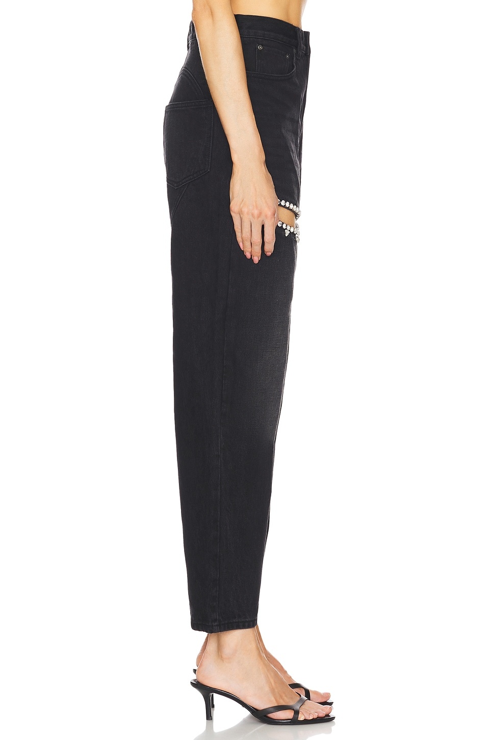Crystal Slit Jean - 3