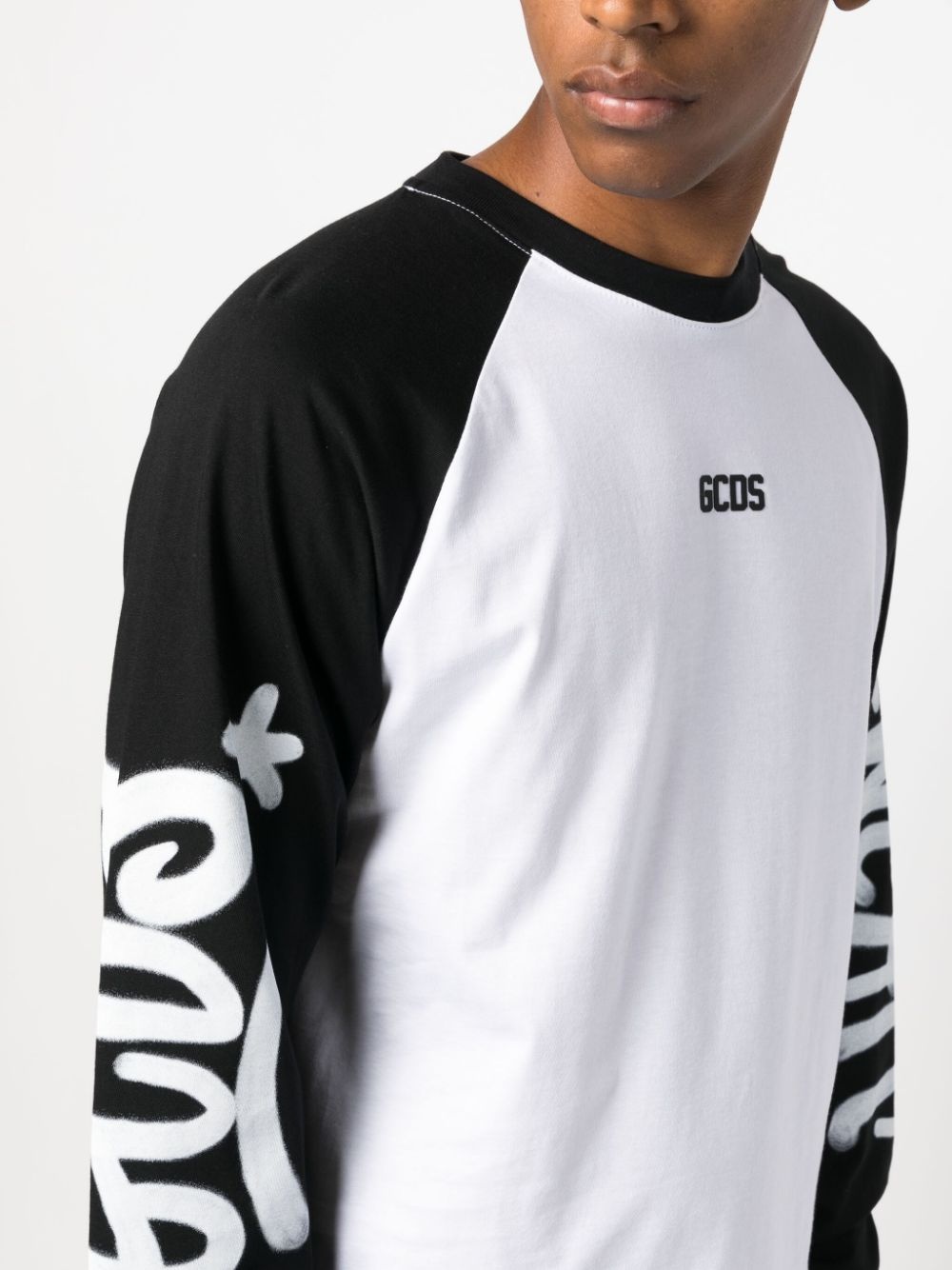 graffiti-logo long-sleeve T-shirt - 5