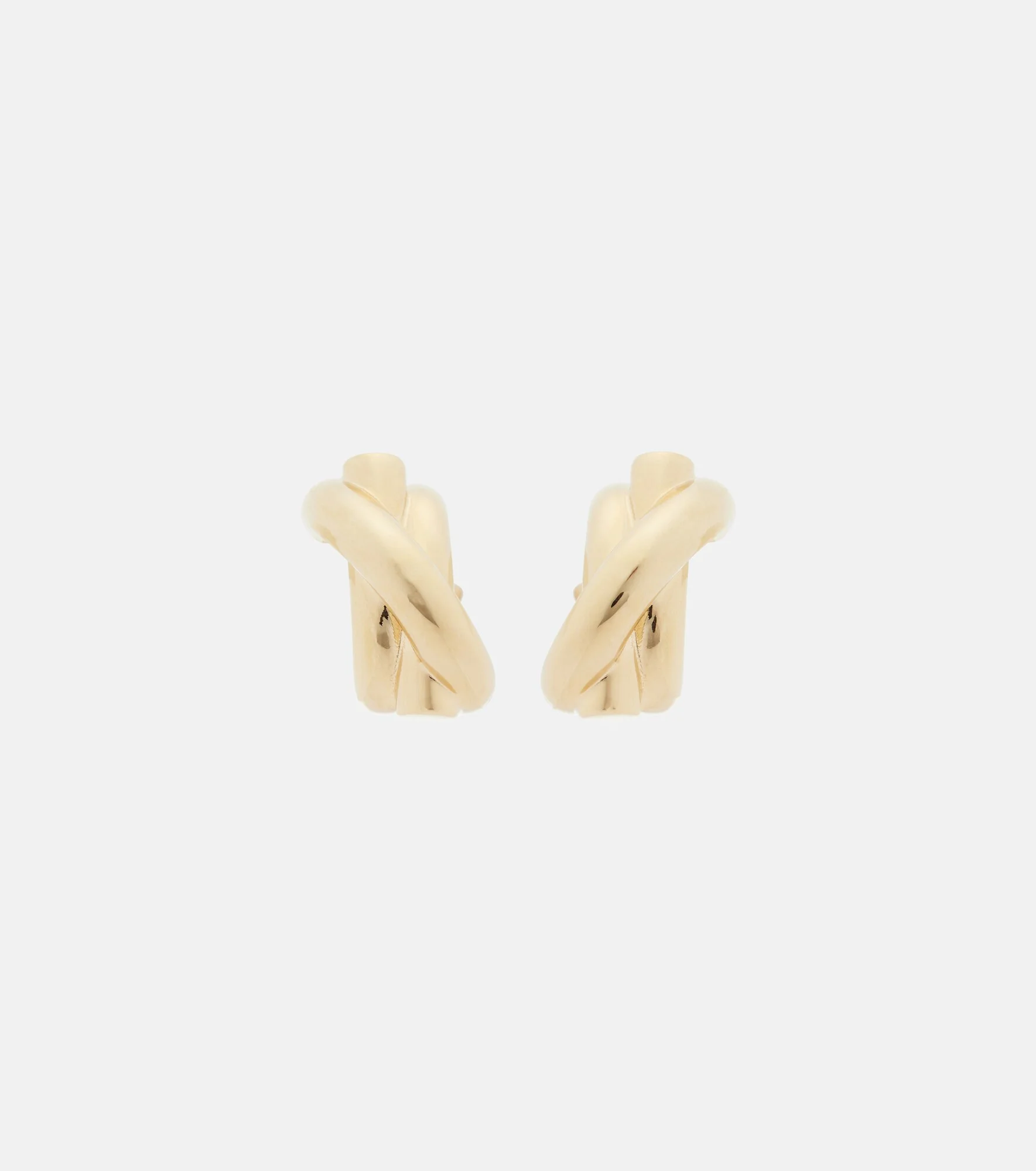 Gold-plated earrings - 1
