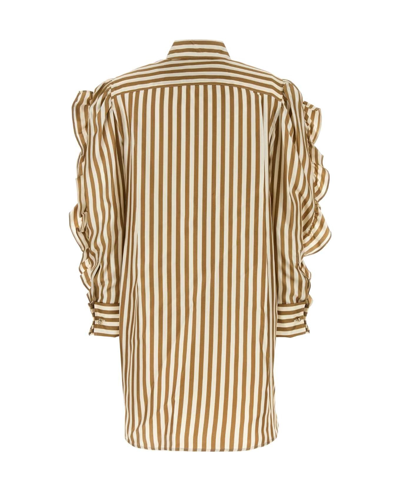 Printed Silk Manna Shirt Dress - 2