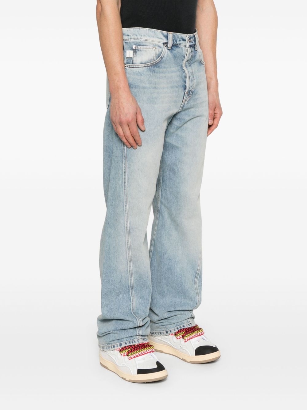 seam-detail jeans - 3