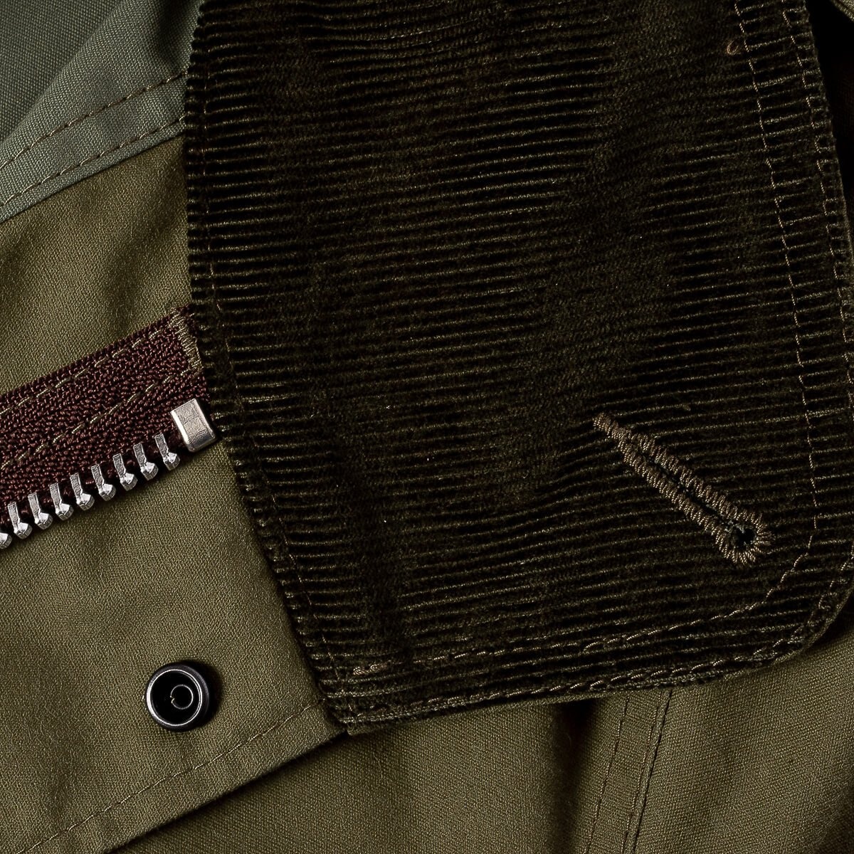 Oiled Cotton M-65 Jacket - Olive - 19