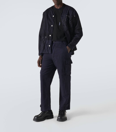 Comme des Garçons Homme Cotton and linen jacket outlook