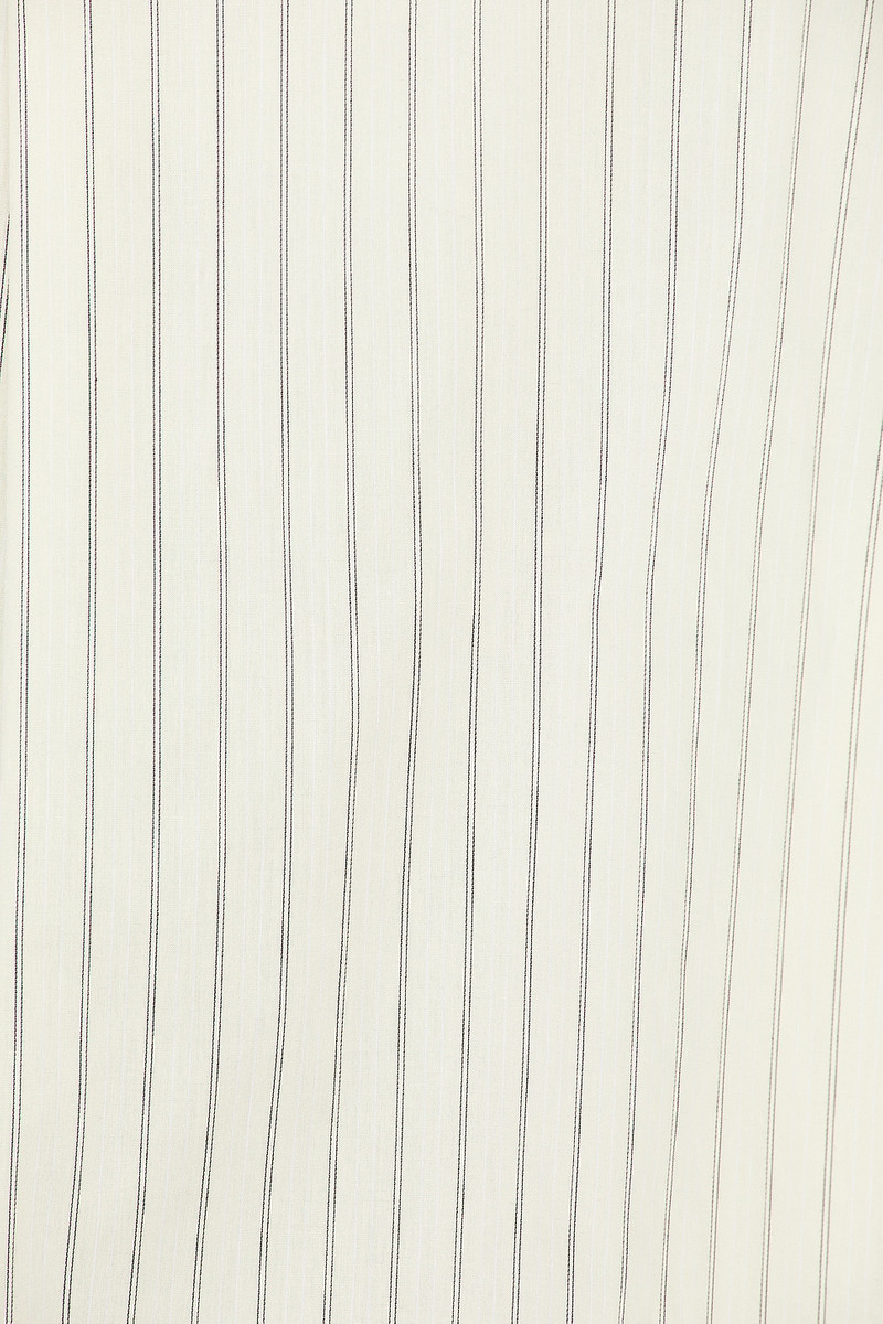 HELSA Pinstripe Poplin Oversized Shirt outlook