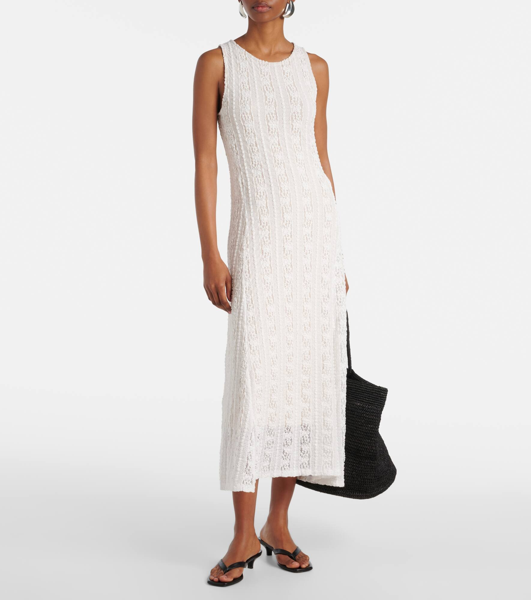 Knitted midi dress - 2