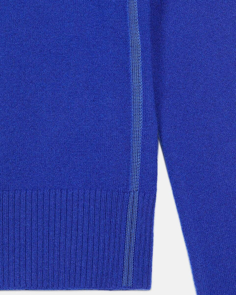 ELECTRIC BLUE CASHMERE SWEATER 7