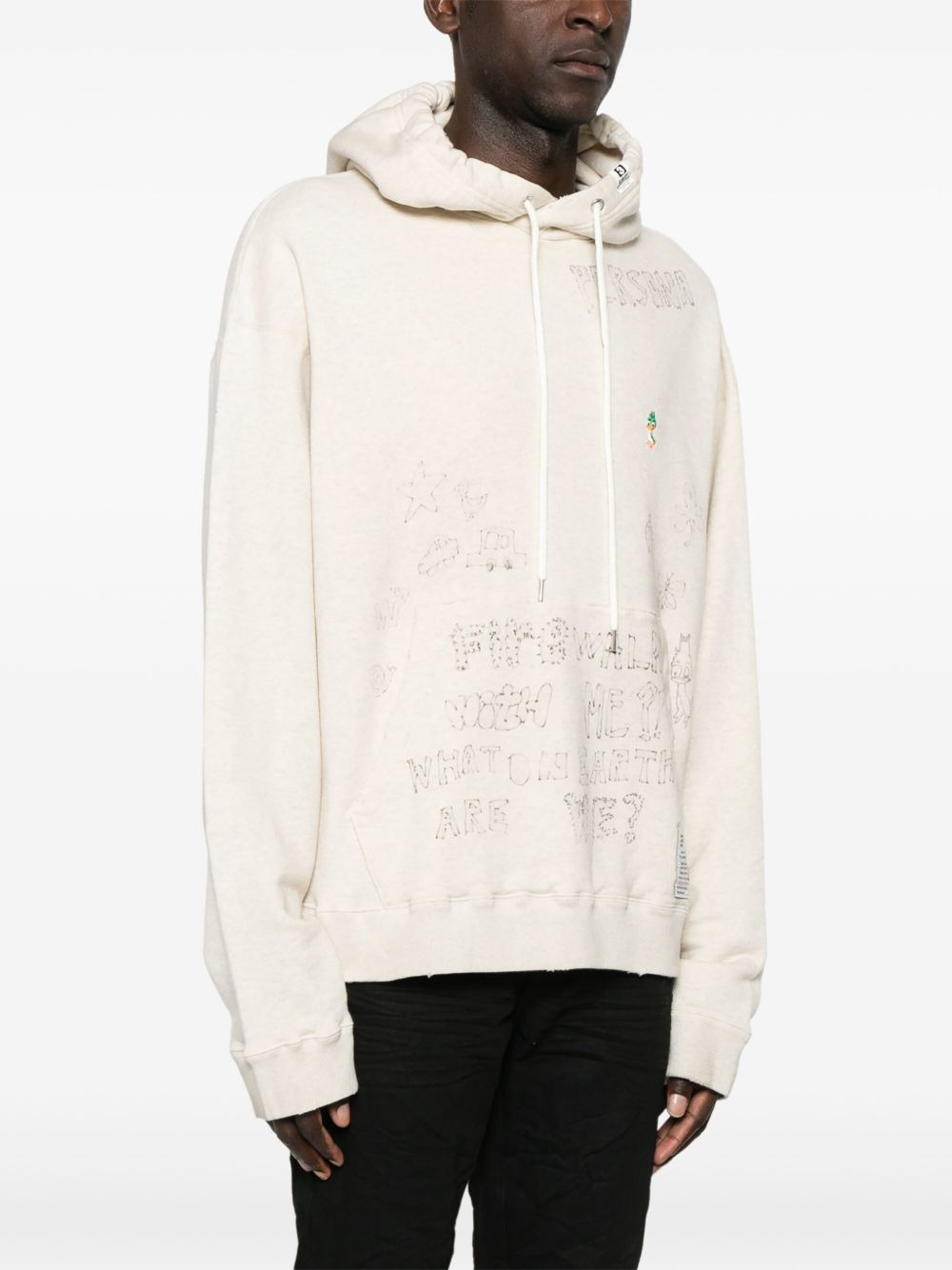 Maison Mihara Yasuhiro Men Hoodie With Cotton - 2