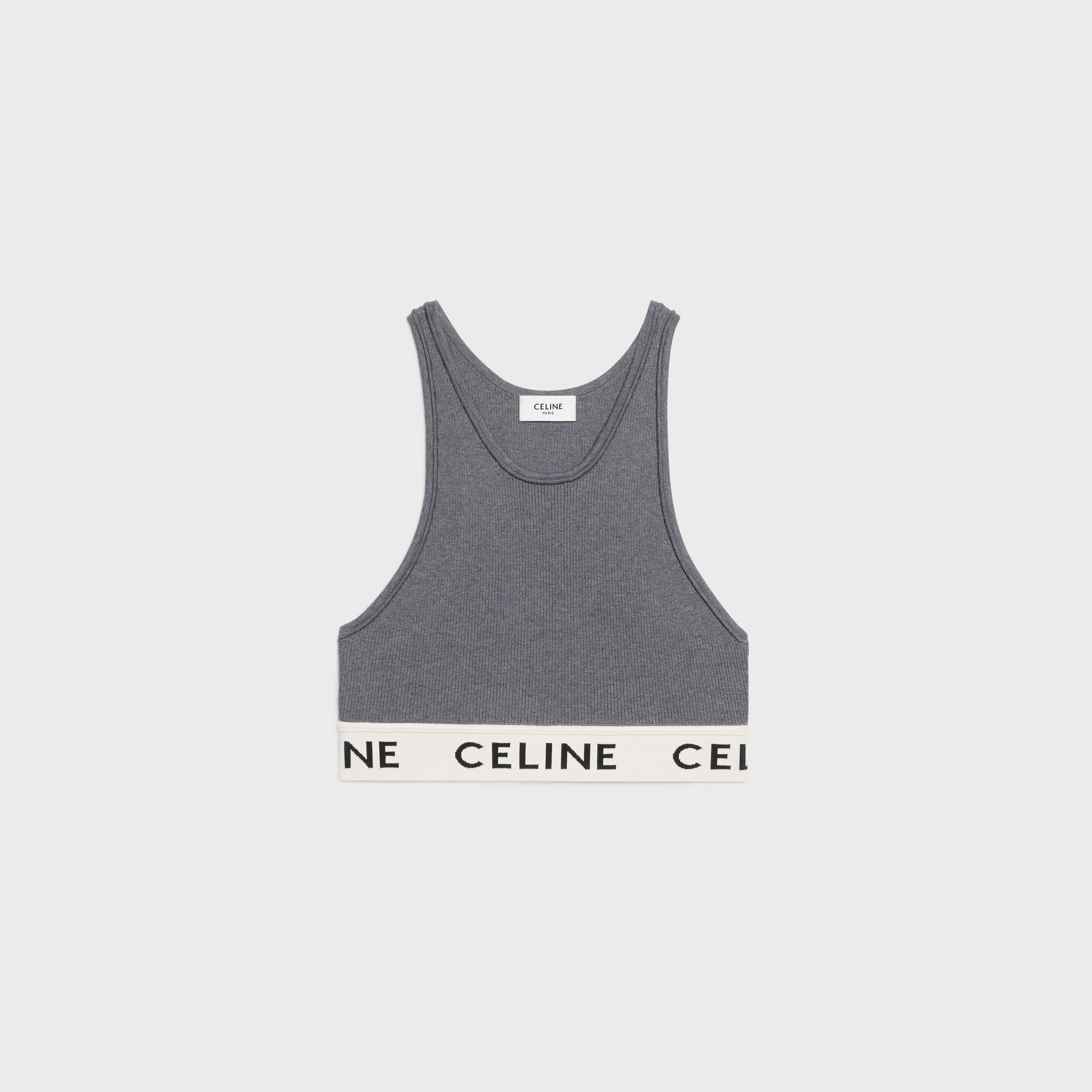 CELINE ATHLETIC KNIT BRA TOP - 1