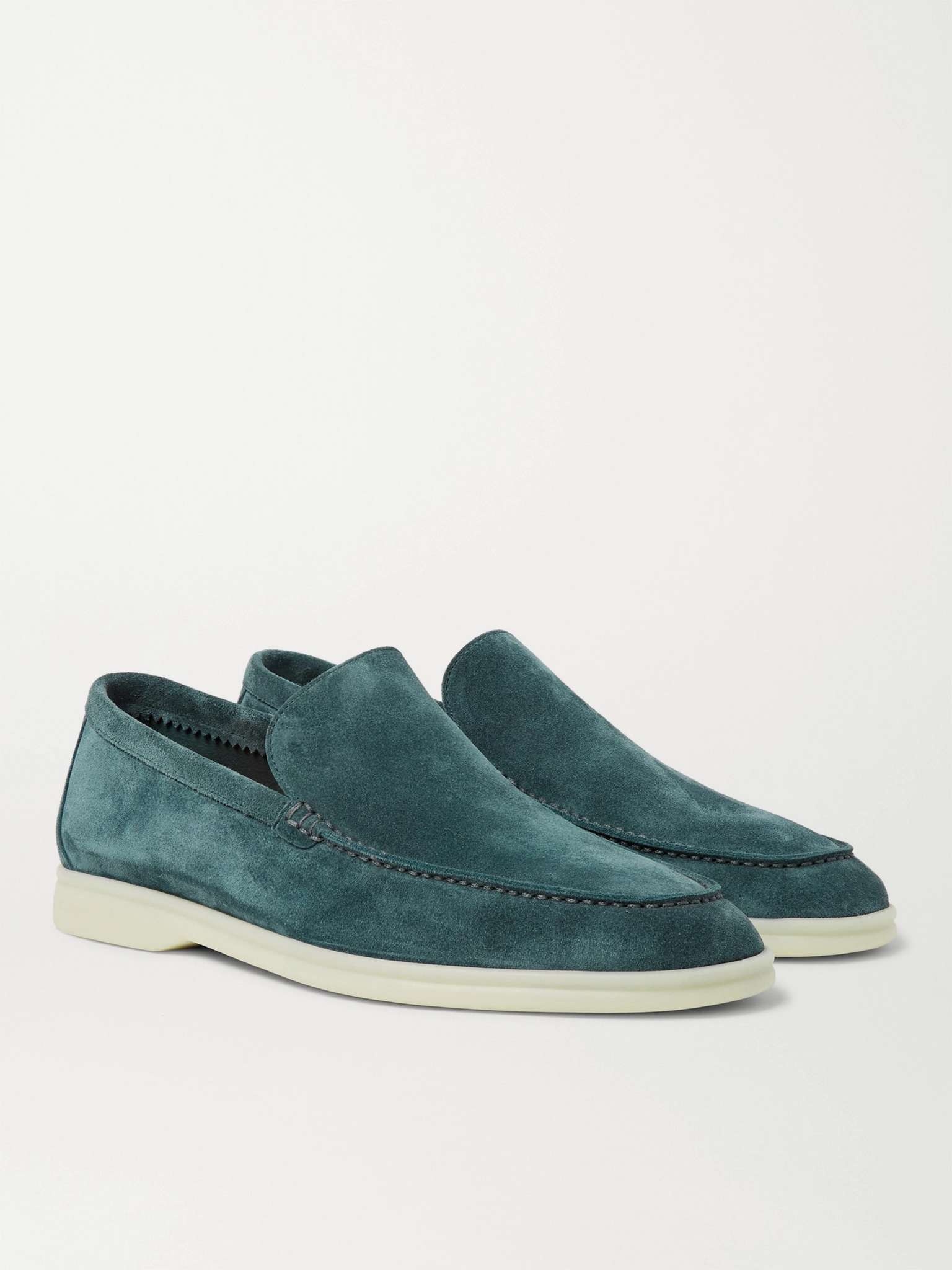 Summer Walk Suede Loafers - 4