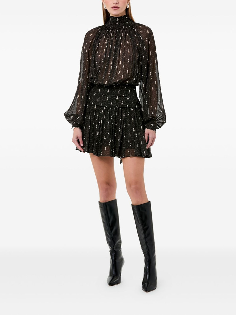 NICHOLAS Cecile turtle-neck mini dress outlook