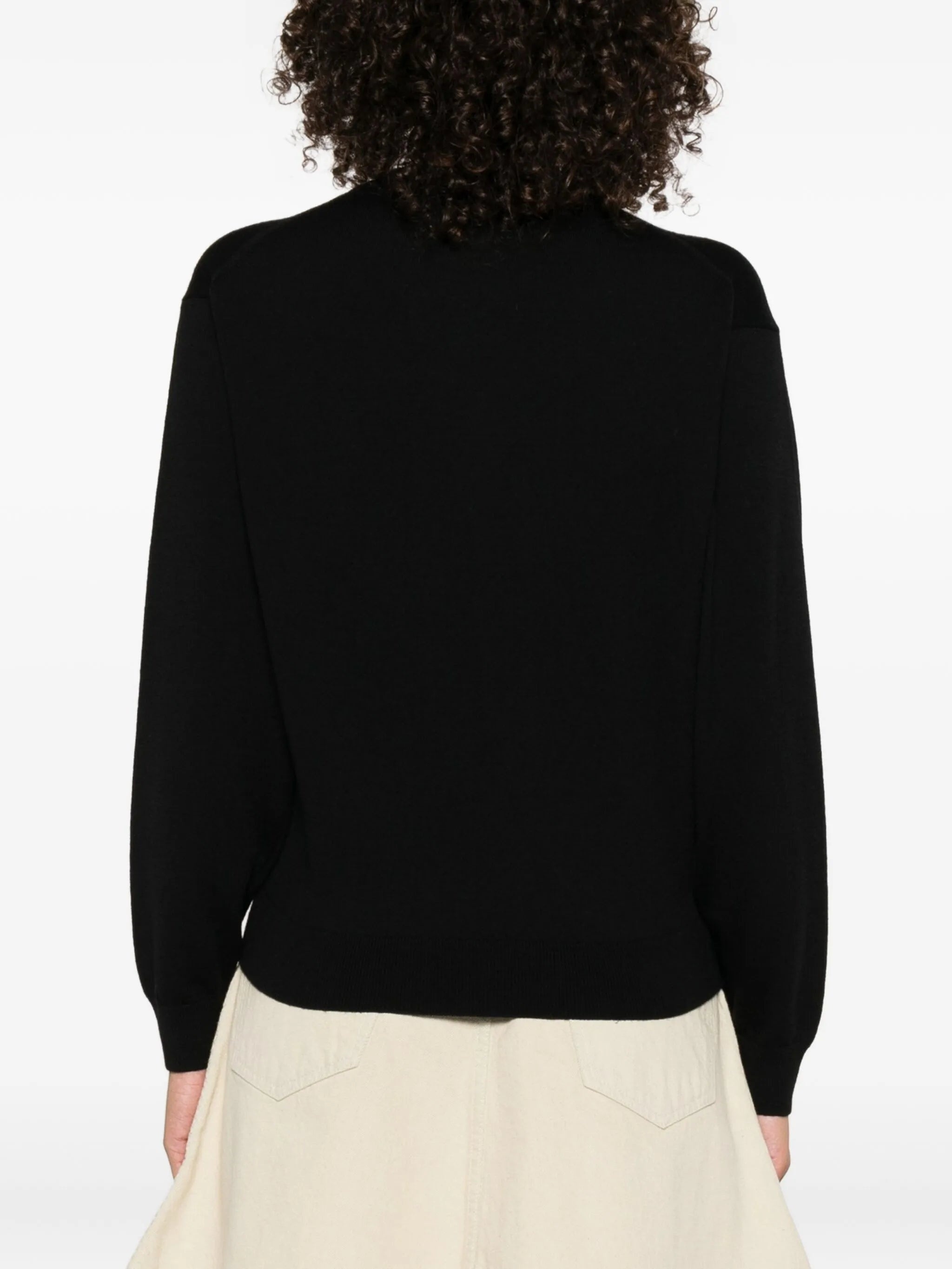 Kenzo Flower-embroidered Wool Sweater - 2