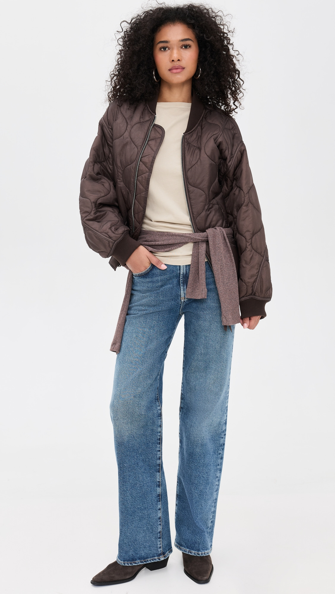 Harper Jean: Mid Rise Relaxed Straight - 4