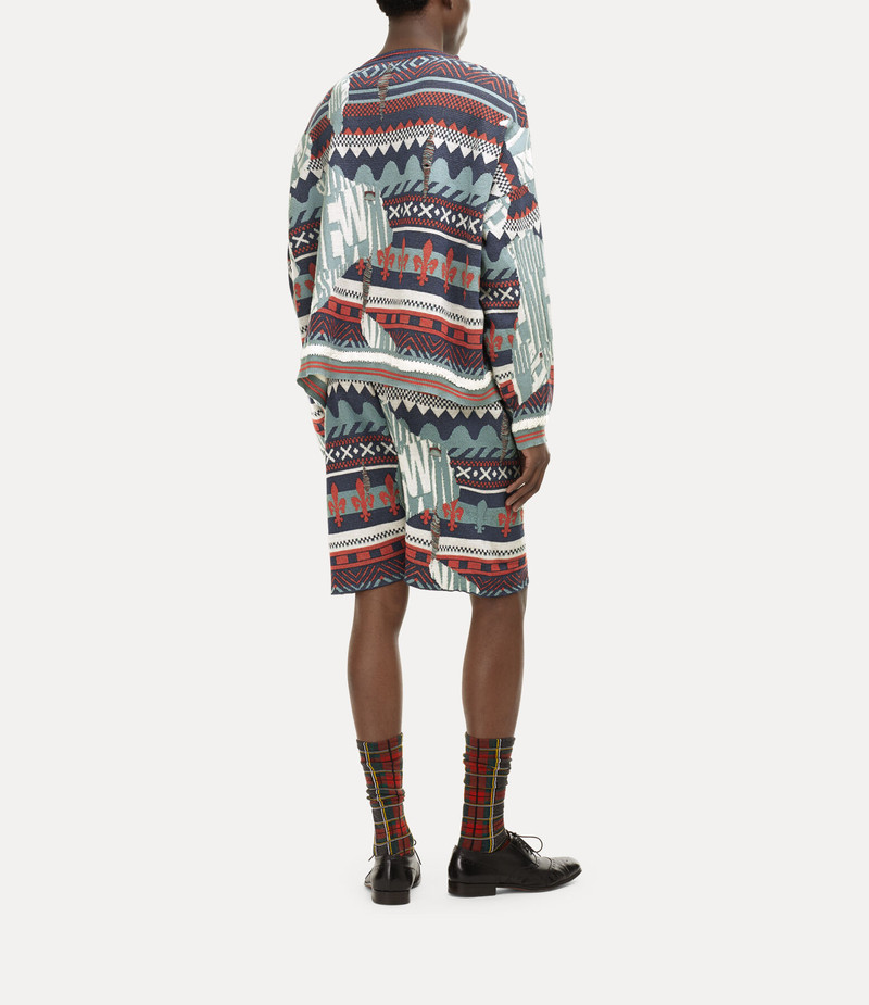 BROKEN FAIR ISLE JUMPER 6