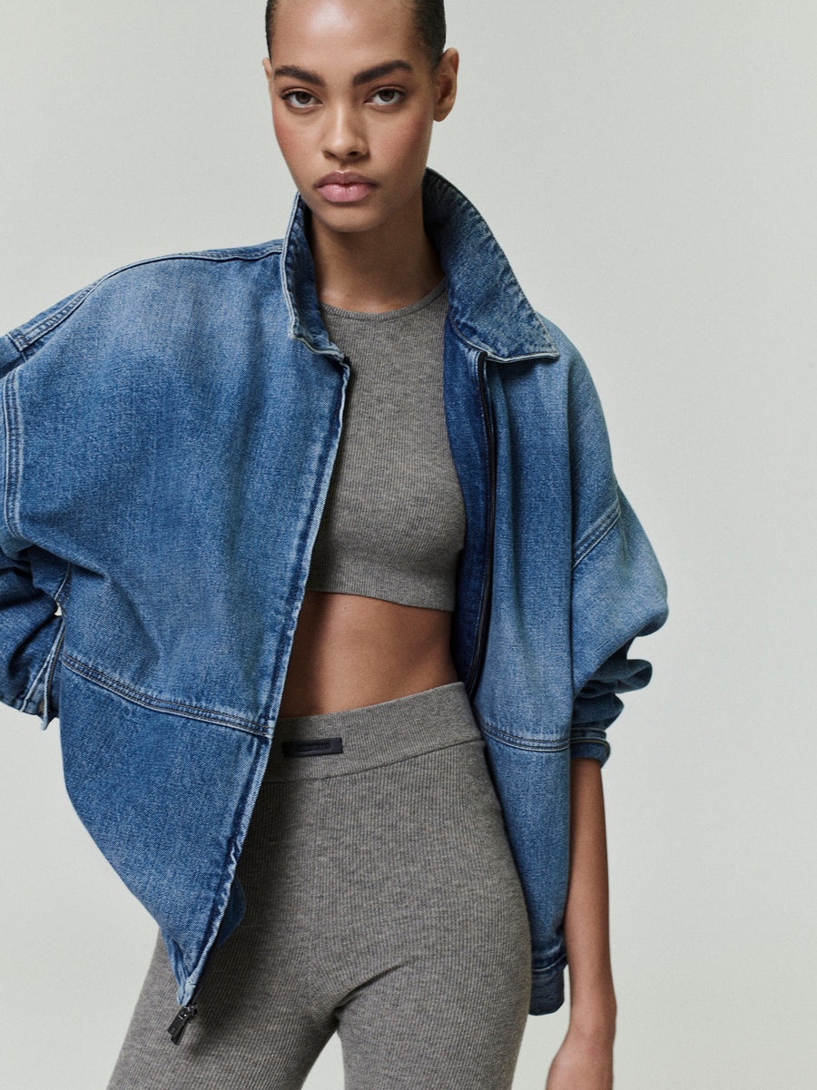 Denim Trucker Jacket - 3
