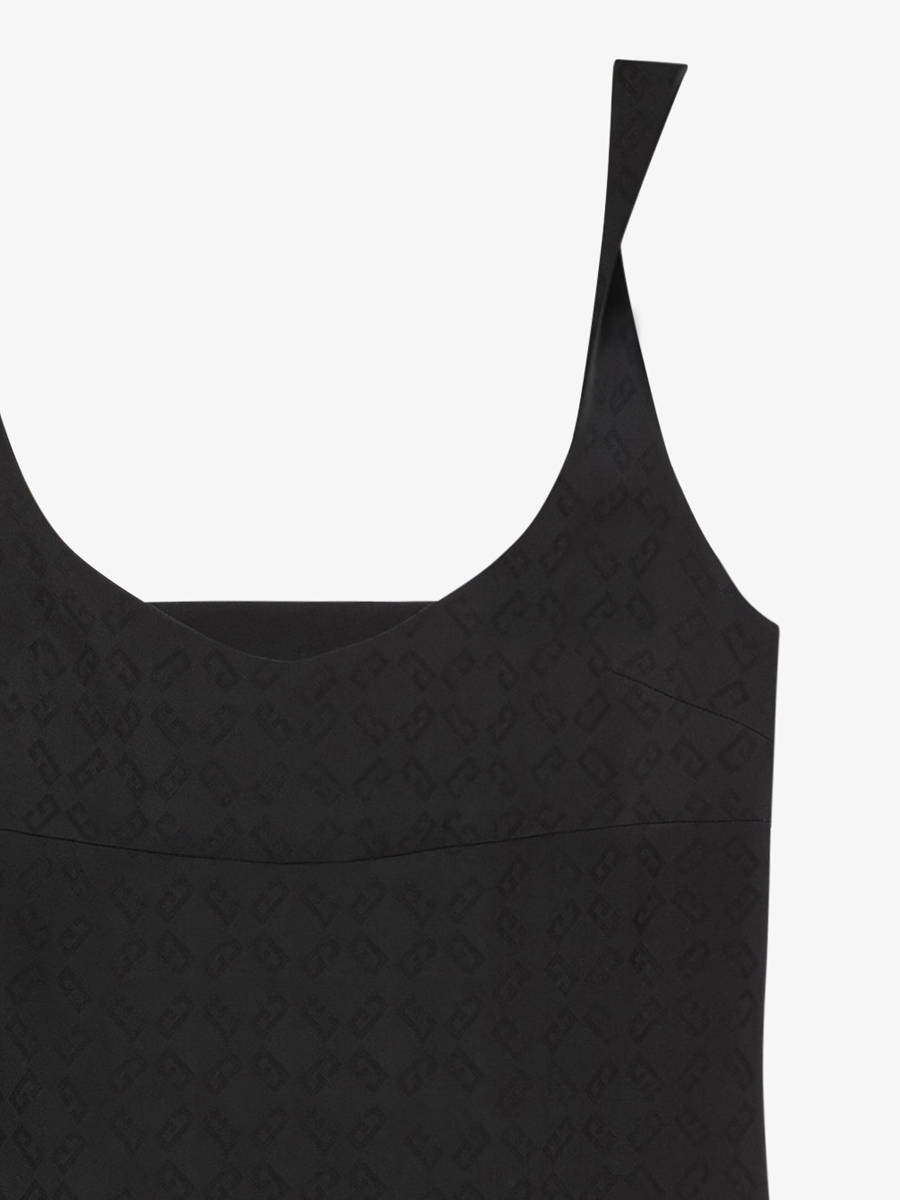 DRESS IN MONOGRAM 72 JACQUARD WITH TWISTED STRAPS - 2
