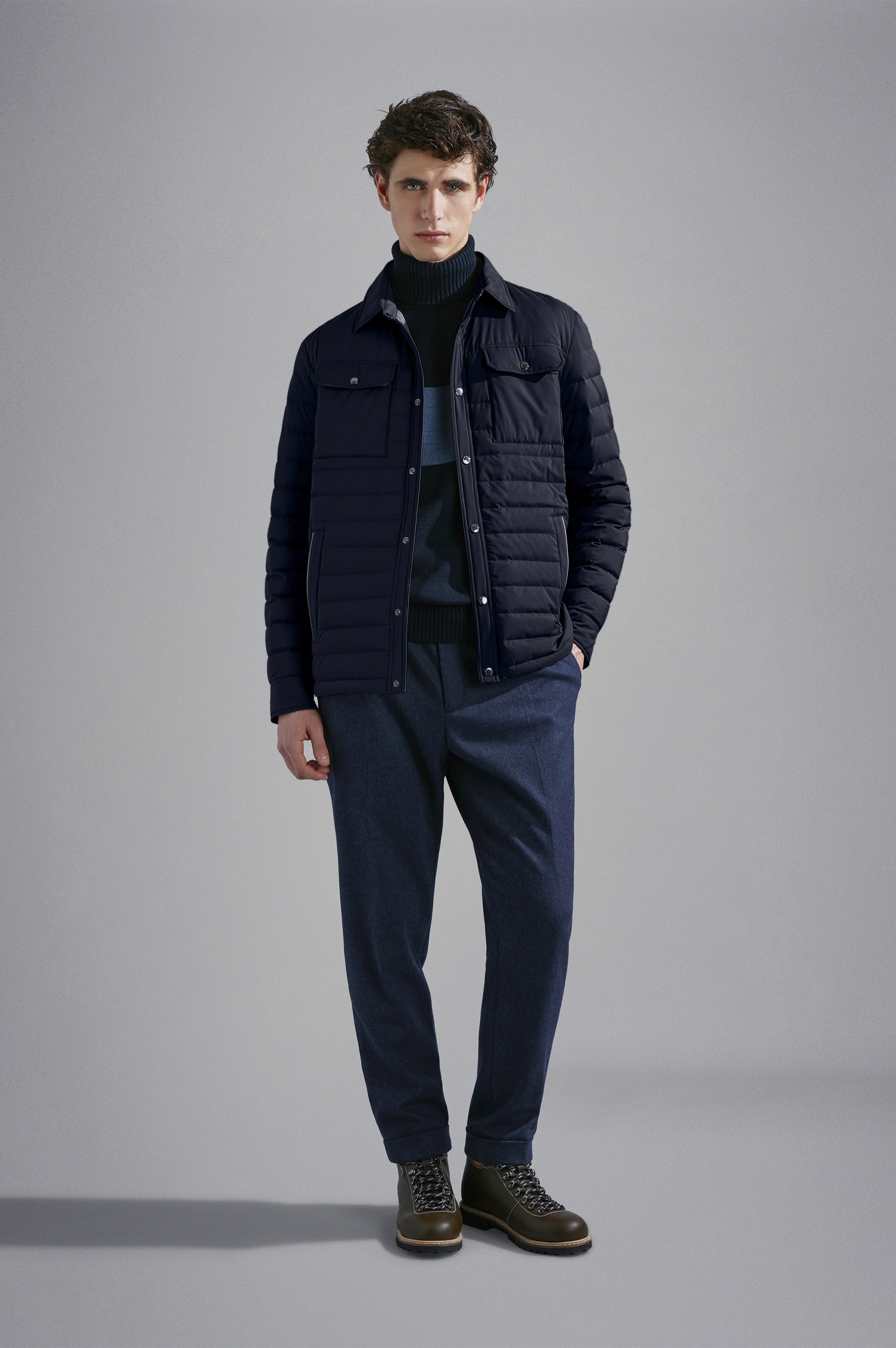 TYPHOON PLATINUM QUILTED SHACKET - 2