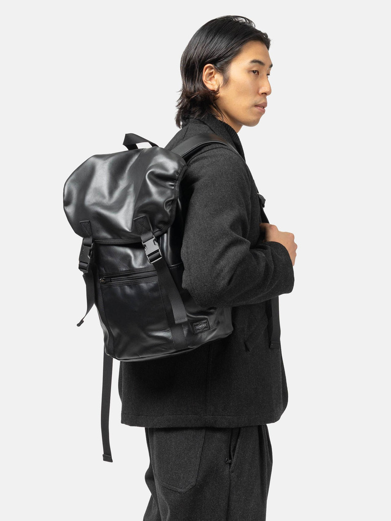 PORTER ALOOF Rucksack Black outlook