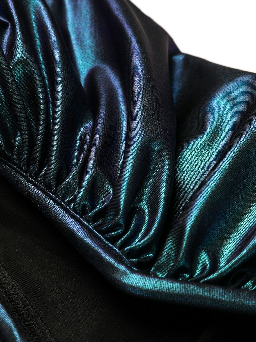 iridescent-effect cut-out swimsuit - 3