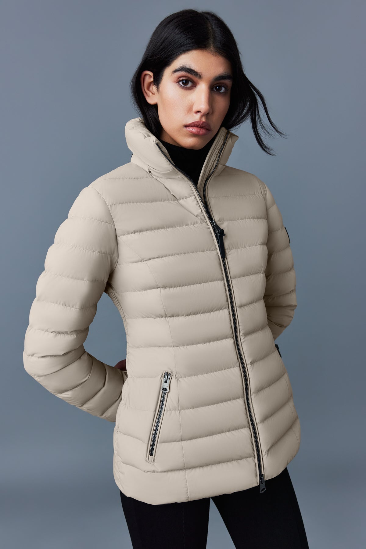 MICHI Agile-360 stretch light down jacket with hood - 2