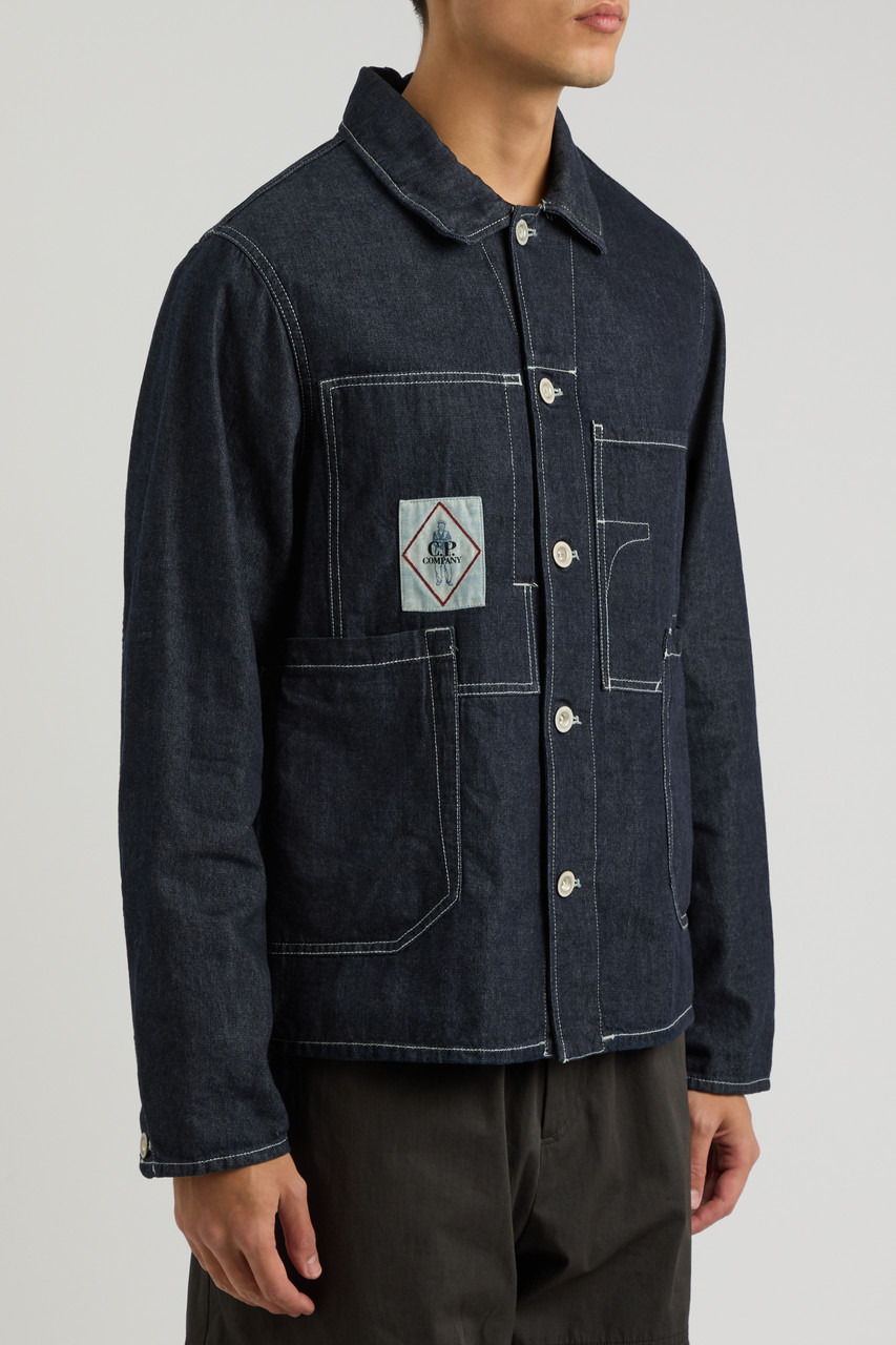 C.P. Company Logo Denim Jacket - 2