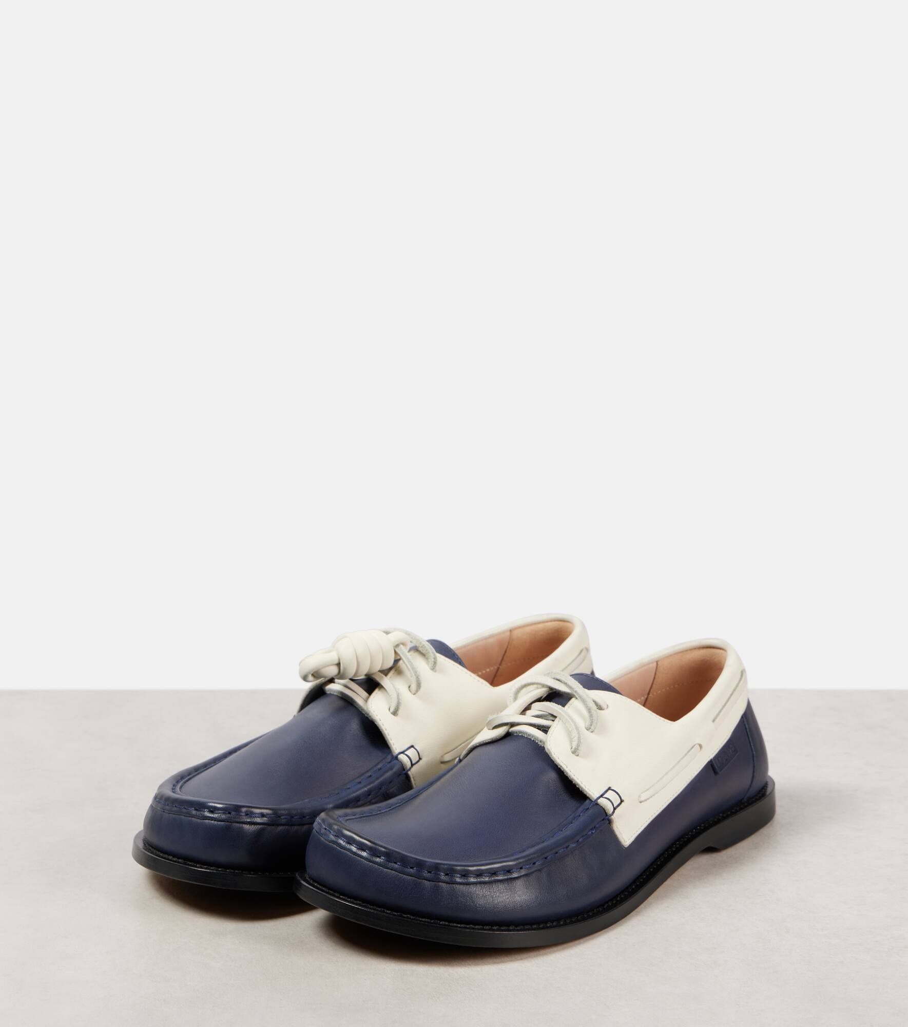 Campo leather boat shoes - 4