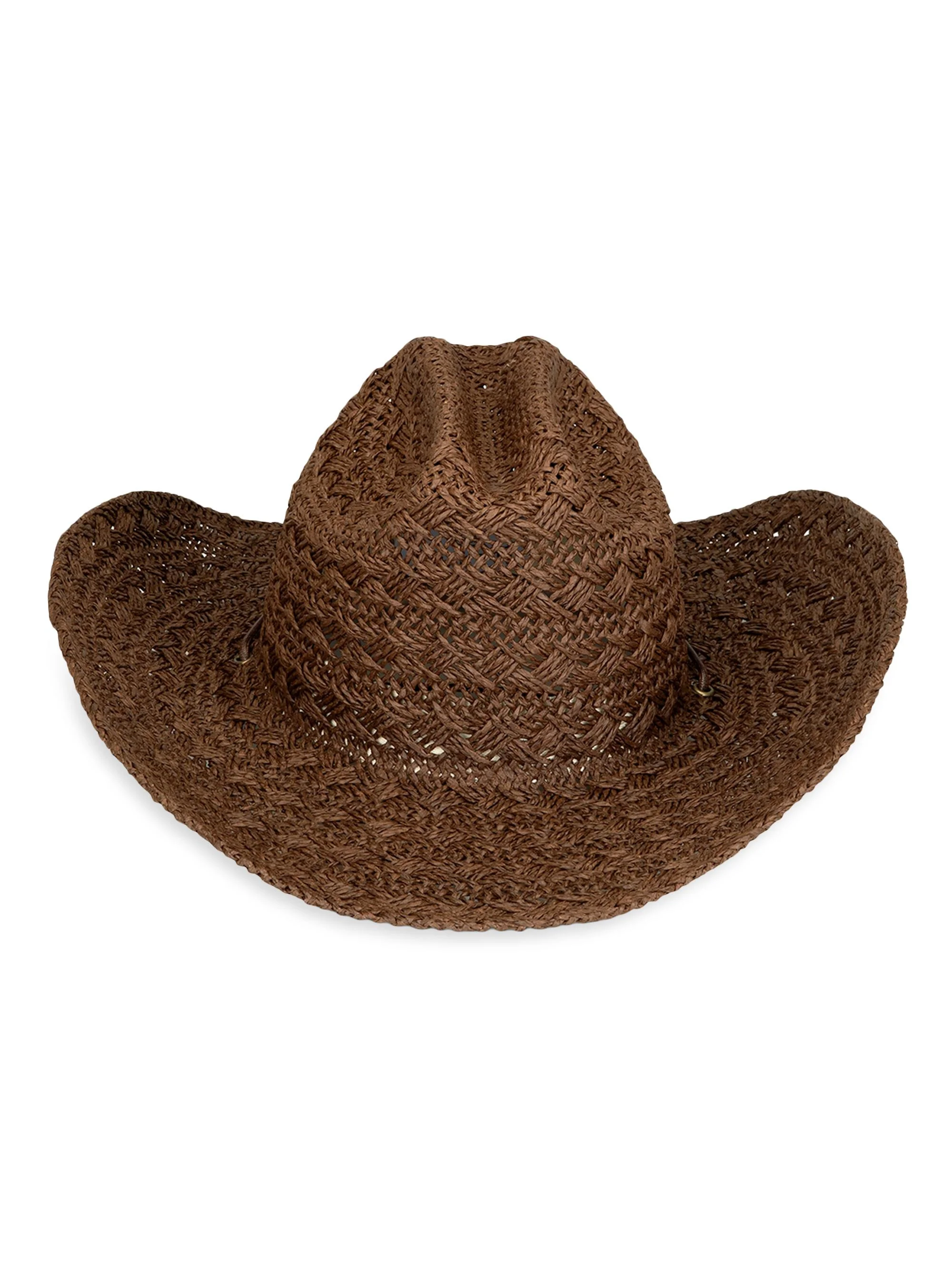 Women's X Phoenix Woven Paper Cowboy Hat - Carob - 1