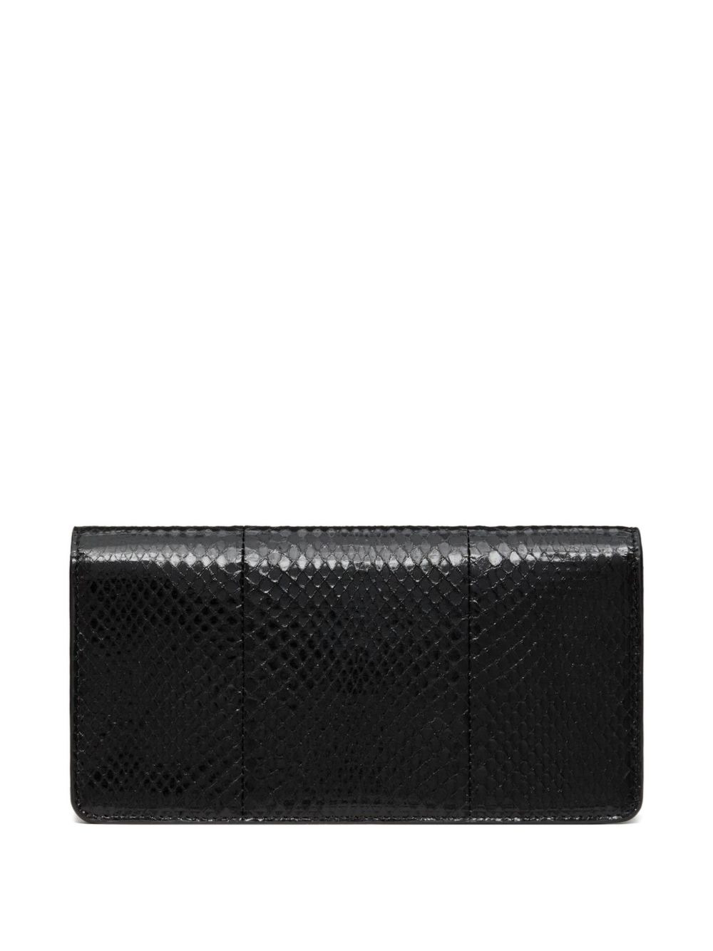 VLogo Signature leather chain wallet - 3