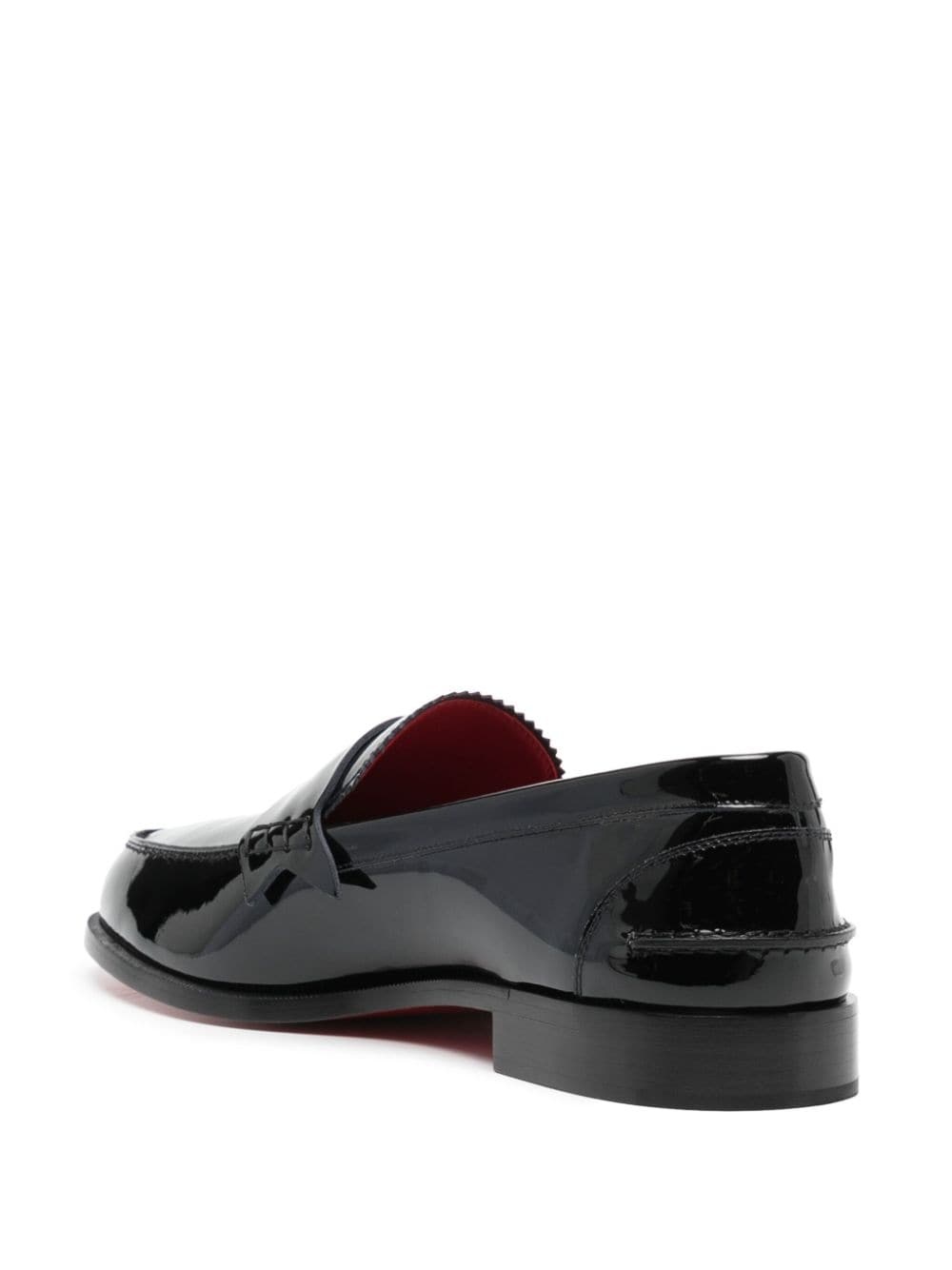 Penny patent-finish leather loafers - 3