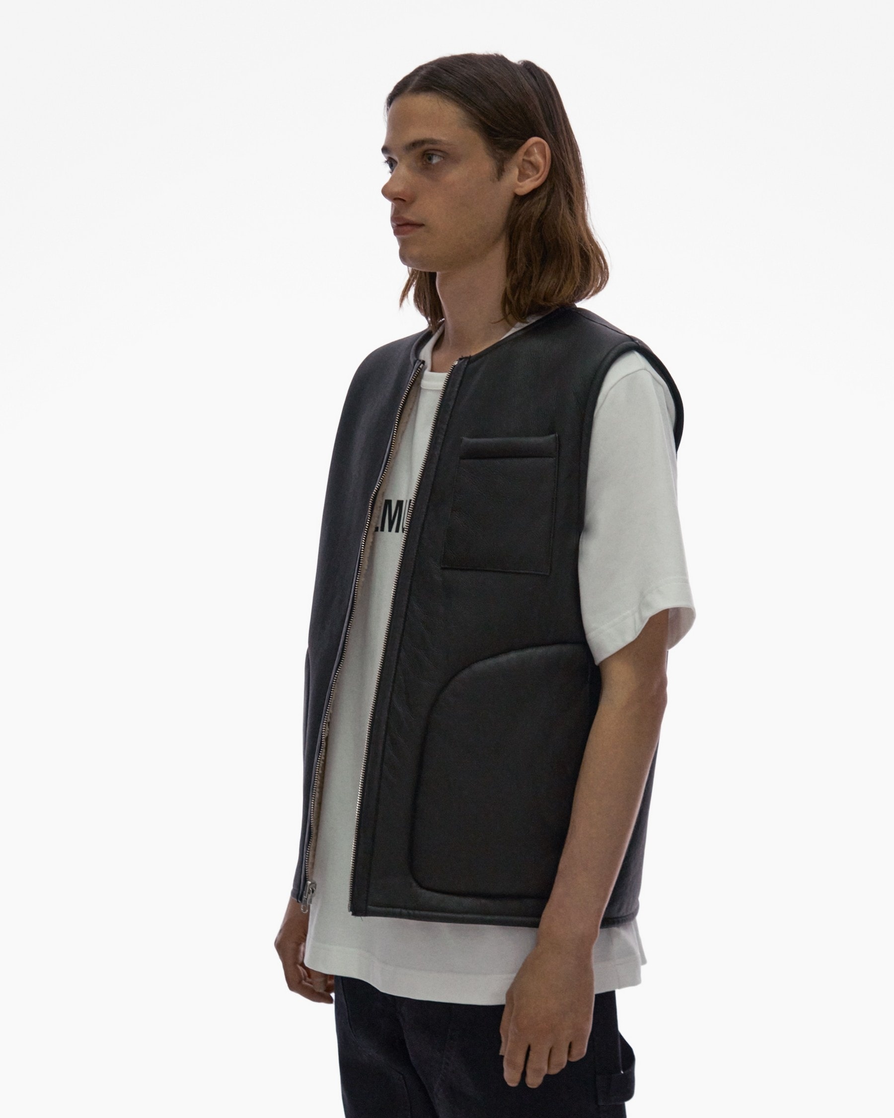 SHEARLING VEST - 5