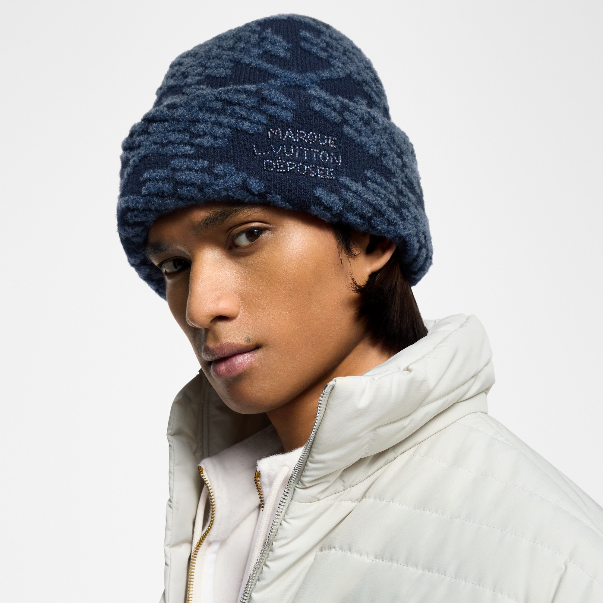LV Crush Damier Argyle Beanie - 5