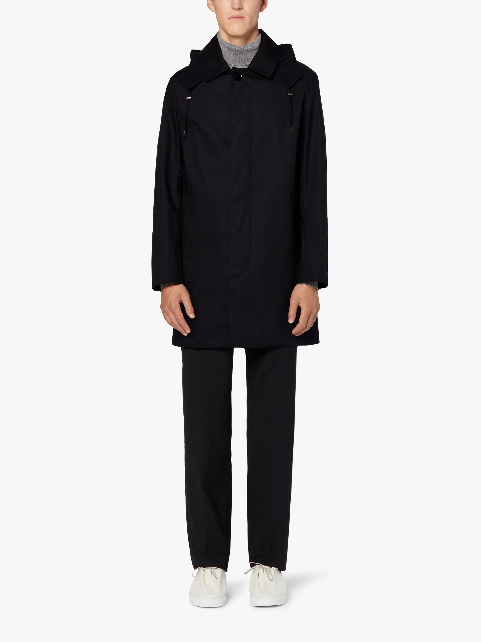 Mackintosh MAILI Black RAINTEC Cotton Coat