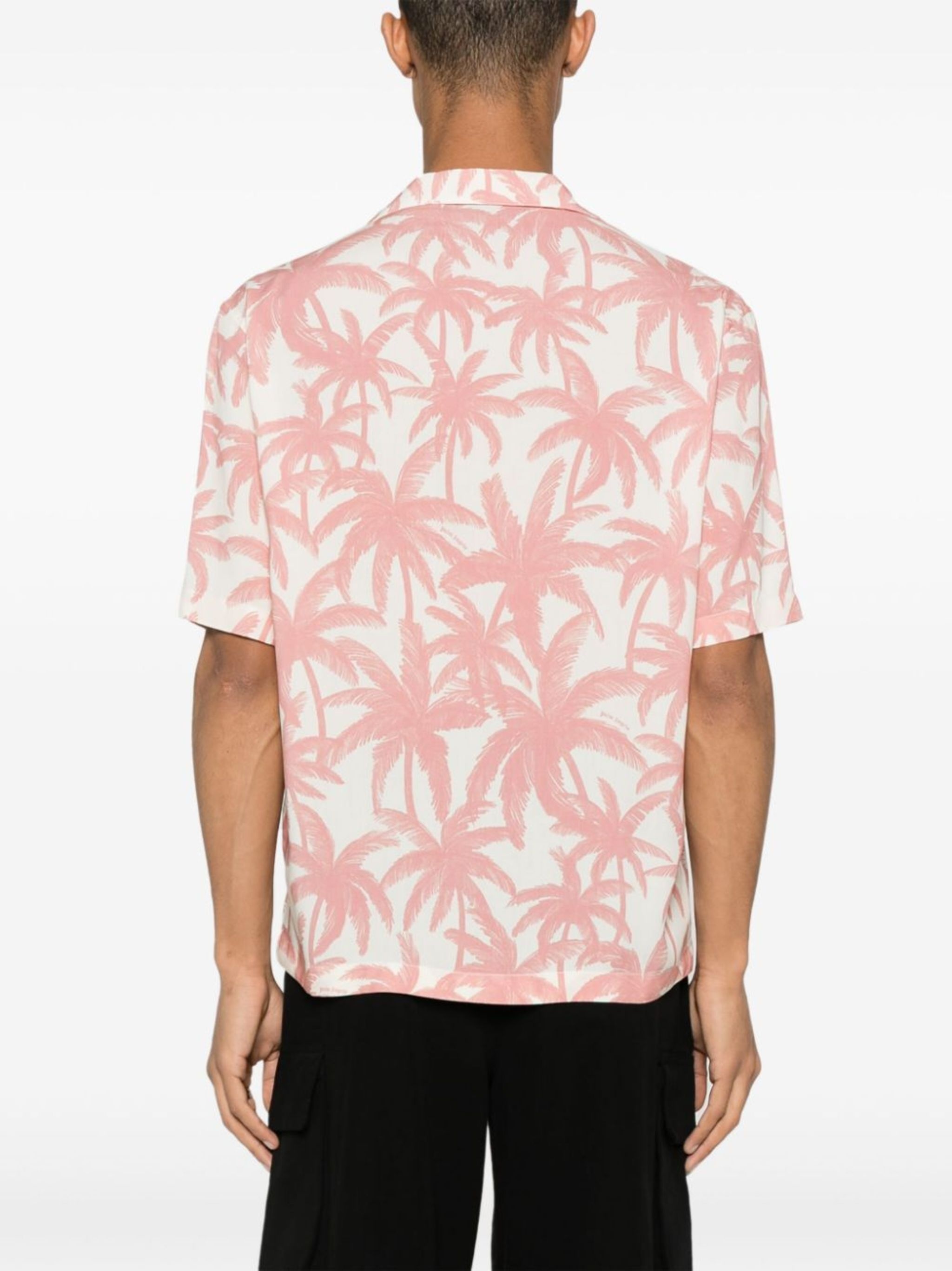 palm-tree print shirt - 4