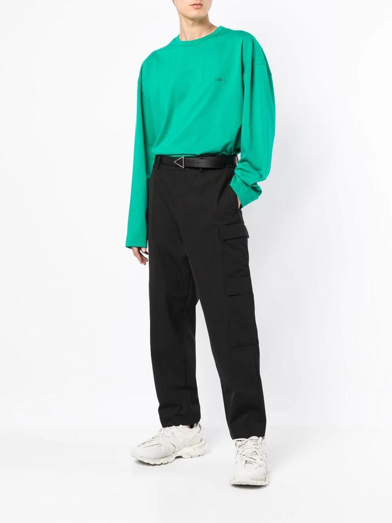 JUUN.J logo-patch sweatshirt outlook