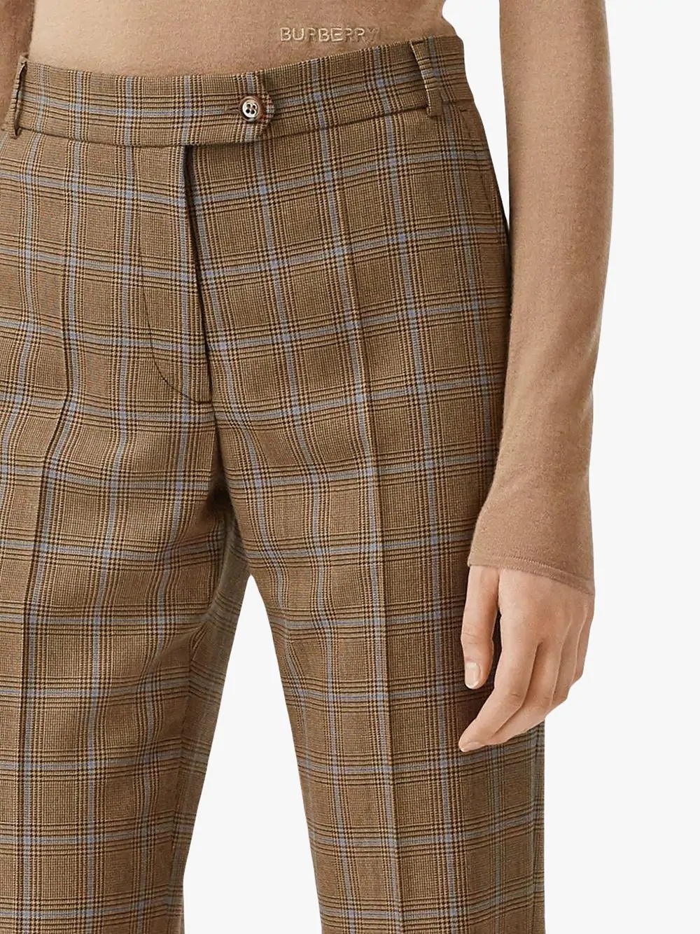 Prince of Wales check tailored trousers - 5