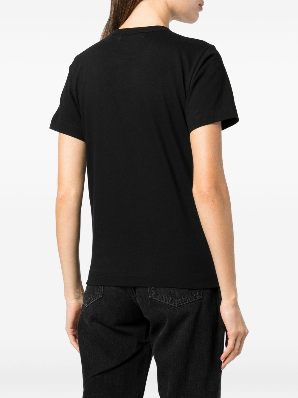 logo print T-shirt - 4