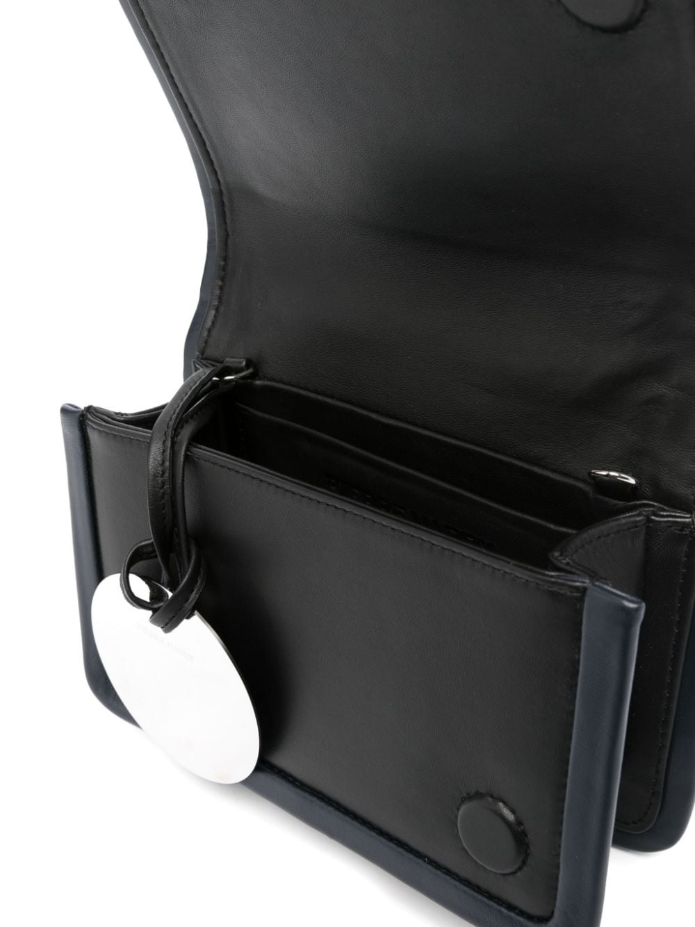 Alpha leather crossbody bag - 5