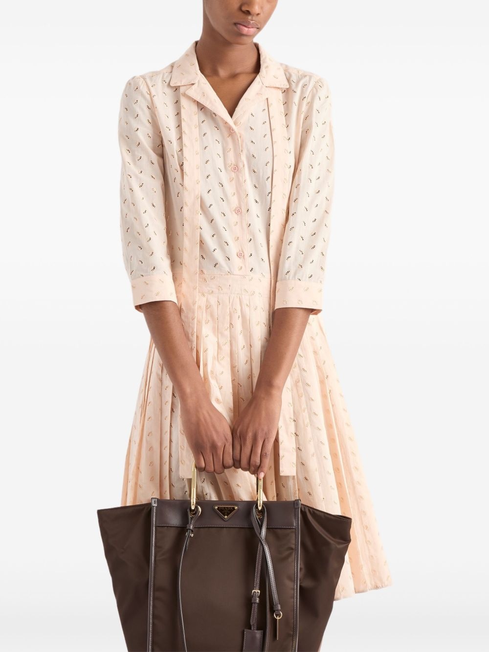 cotton midi dress - 4