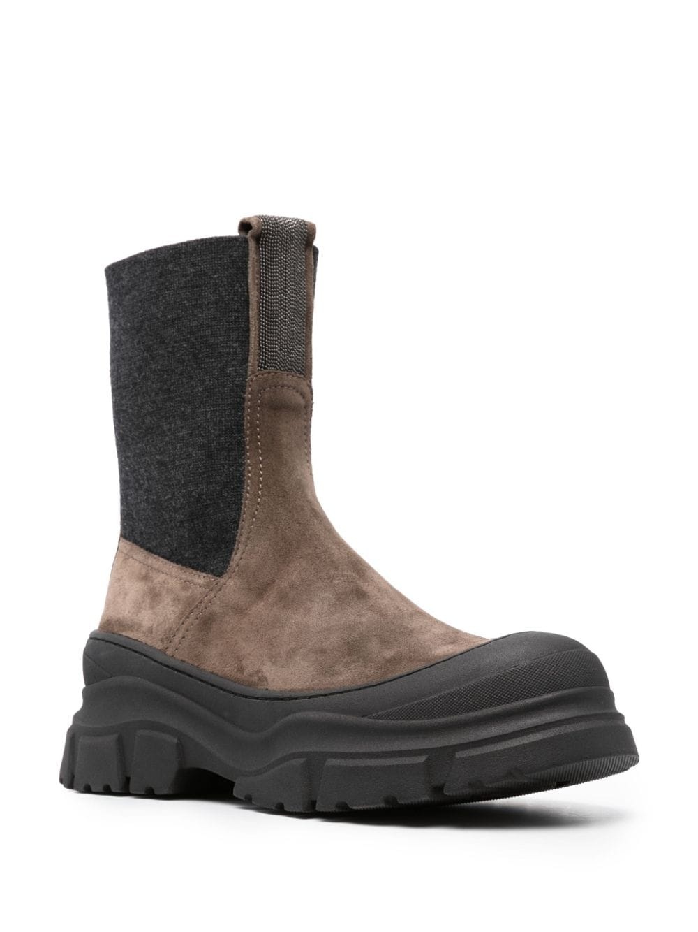 Monili-embellished ankle boots - 2