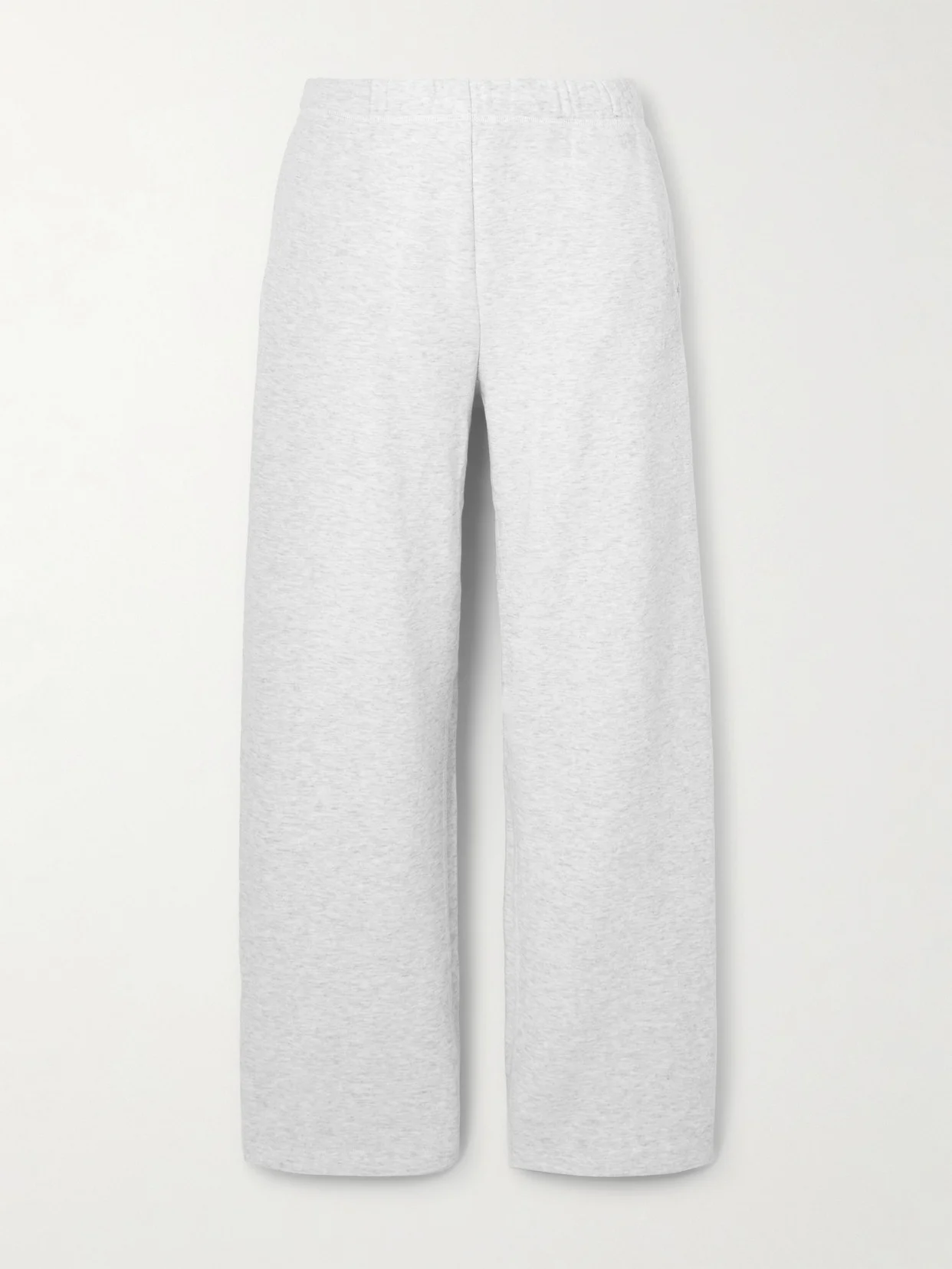 Classic Cotton-blend Jersey Straight-leg Pants - 1