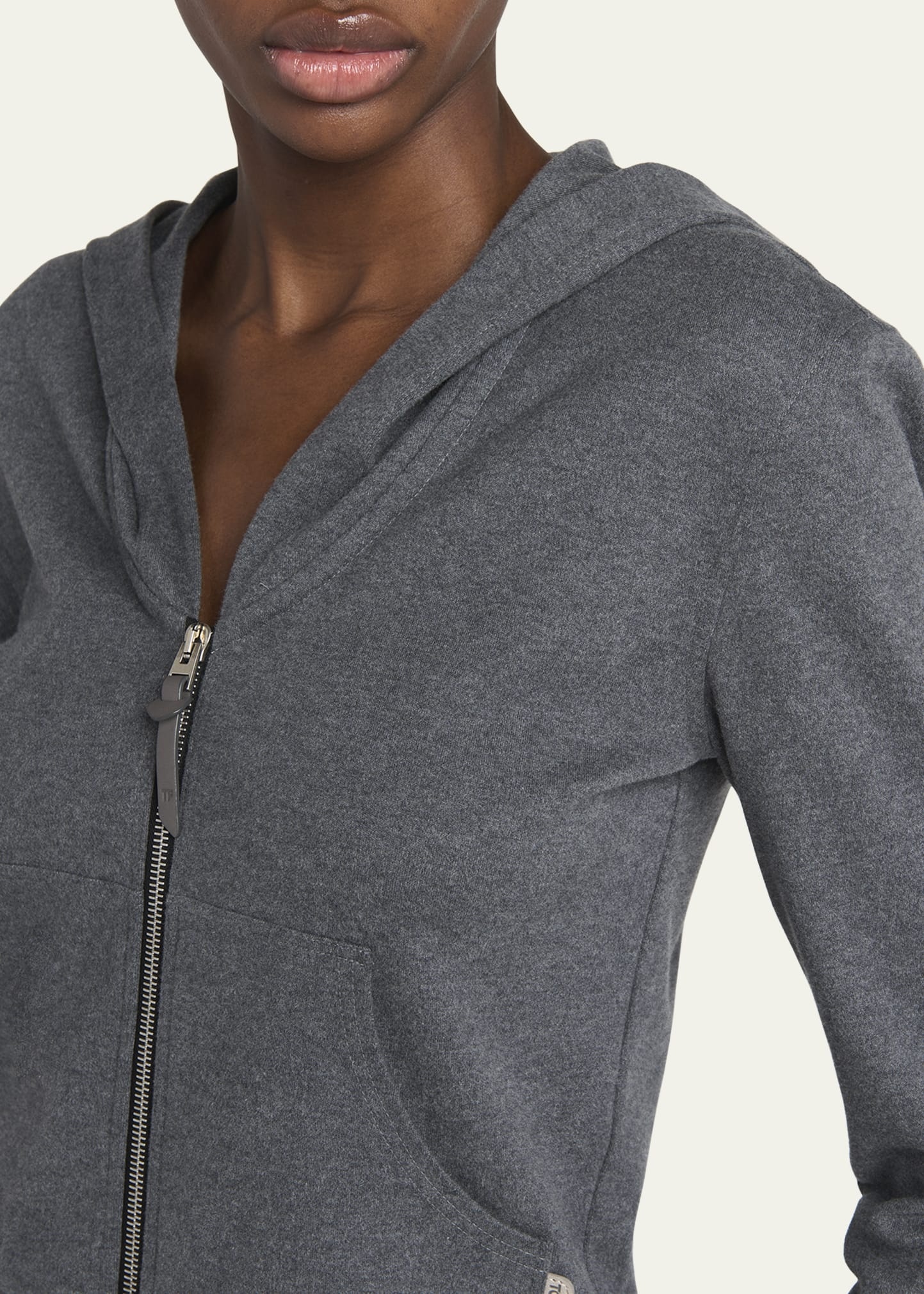 Jersey Zip Hoodie - 5