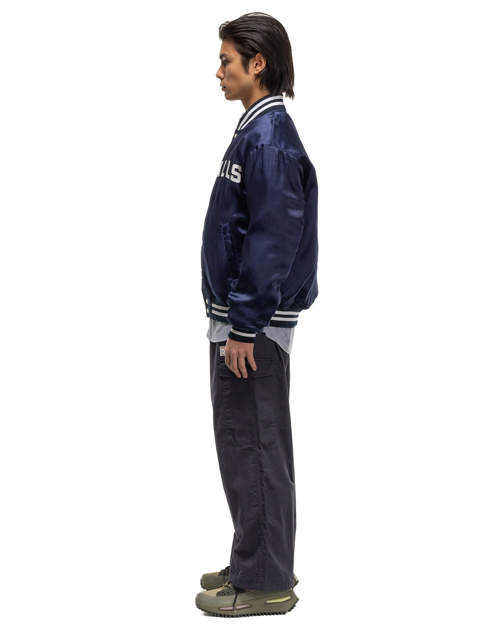 MILITARY EASY PANTS NAVY - 3