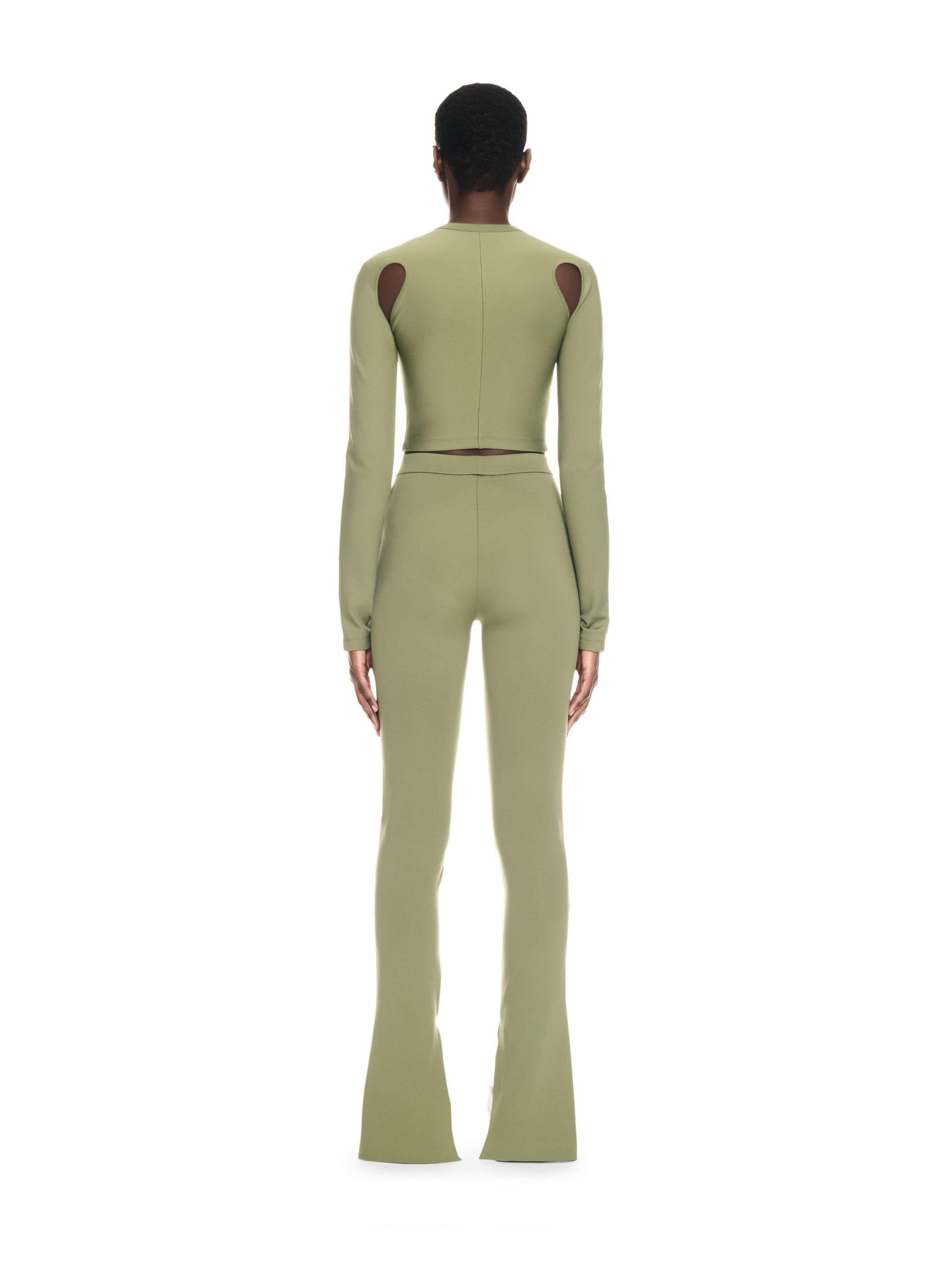 Sleek Ls Crop Top - 4