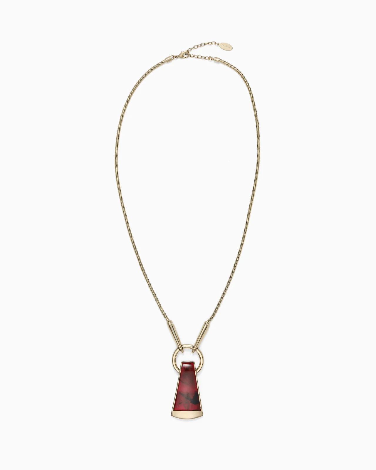 NECKLACE WITH METAL PENDANT - 1